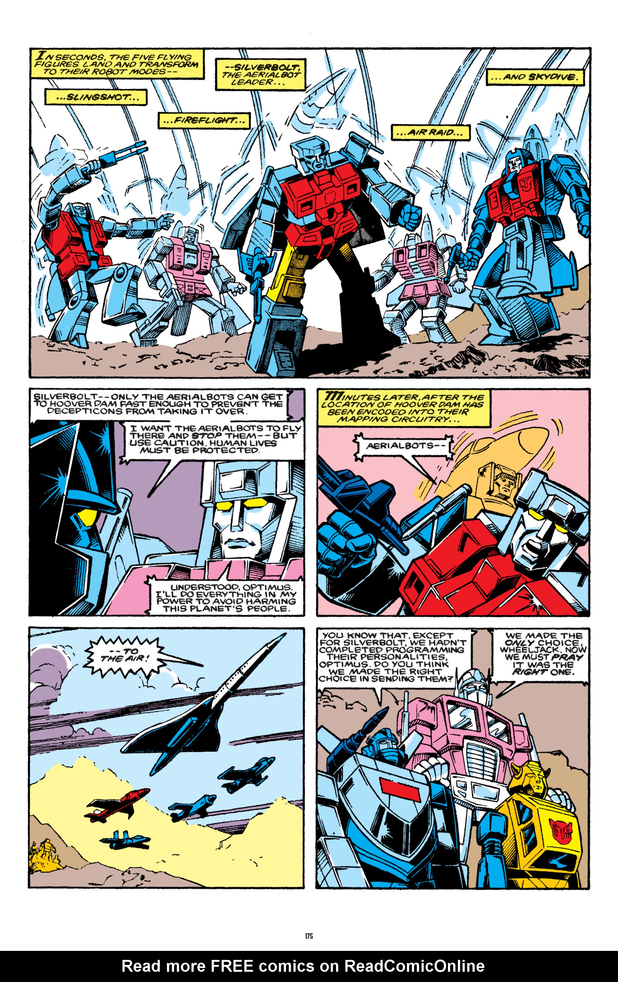 Read online The Transformers Classics comic -  Issue # TPB 2 - 176