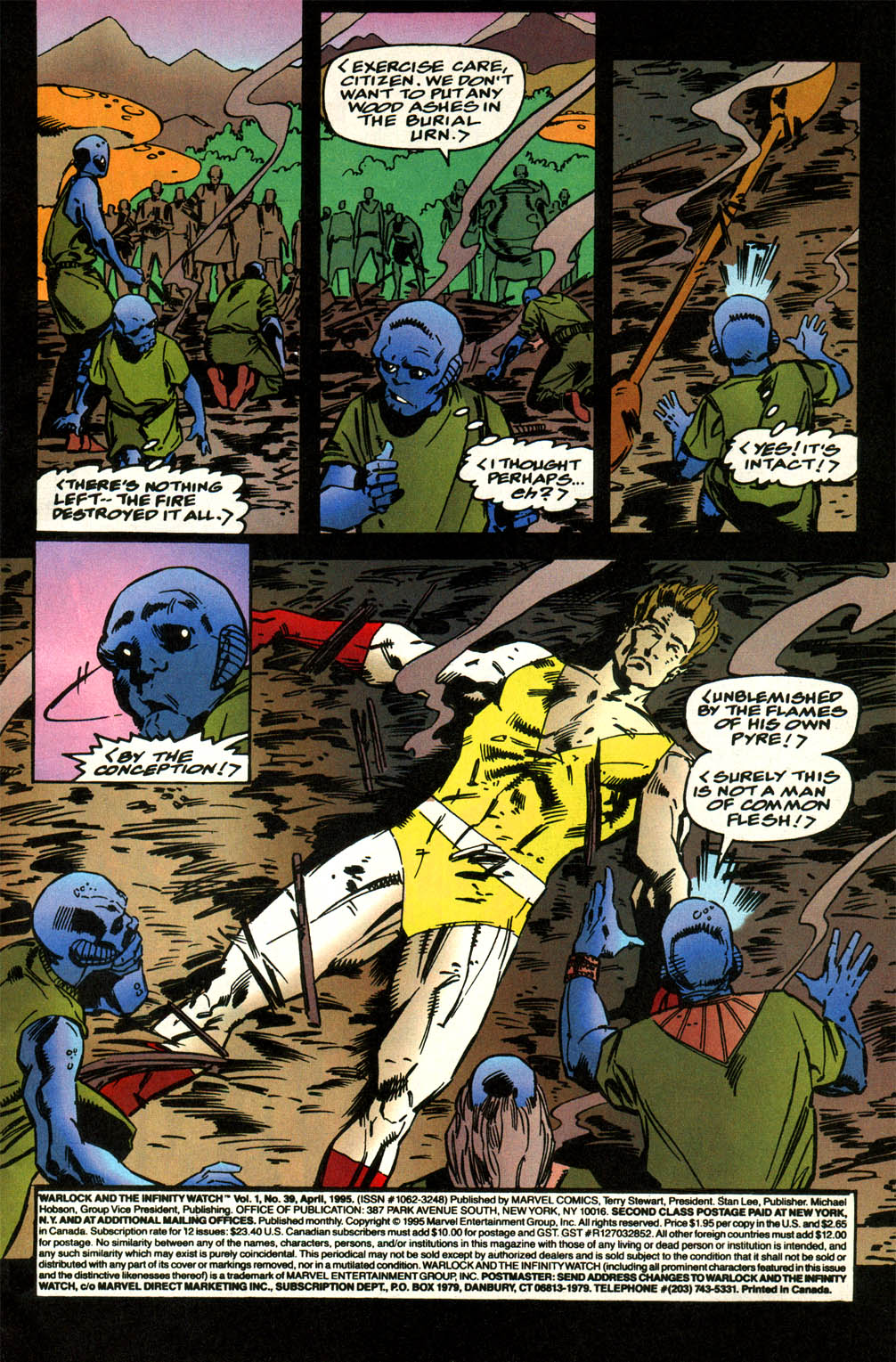 Read online Warlock and the Infinity Watch comic -  Issue #39 - 2