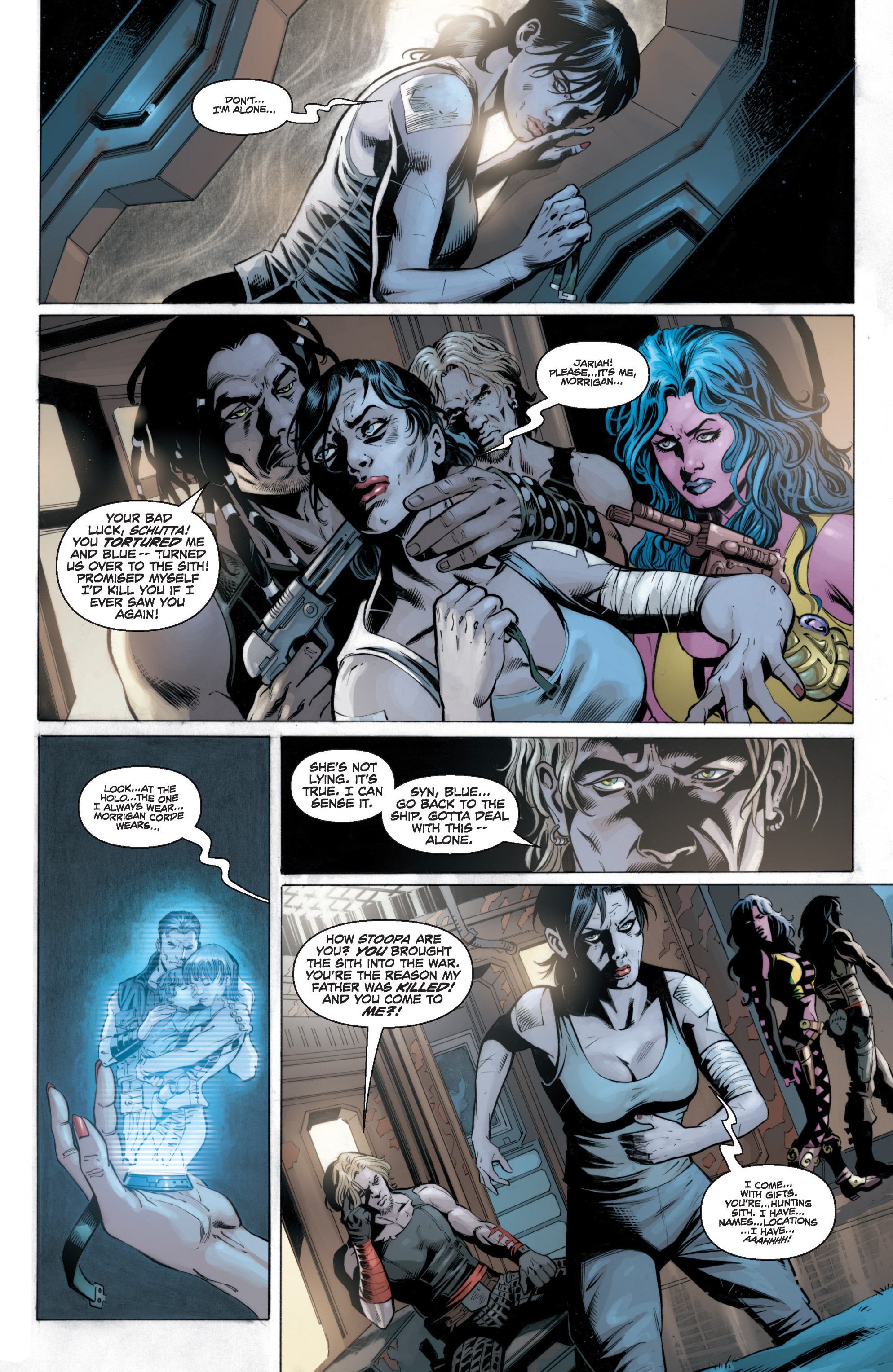 Read online Star Wars: Legacy War comic -  Issue #3 - 6