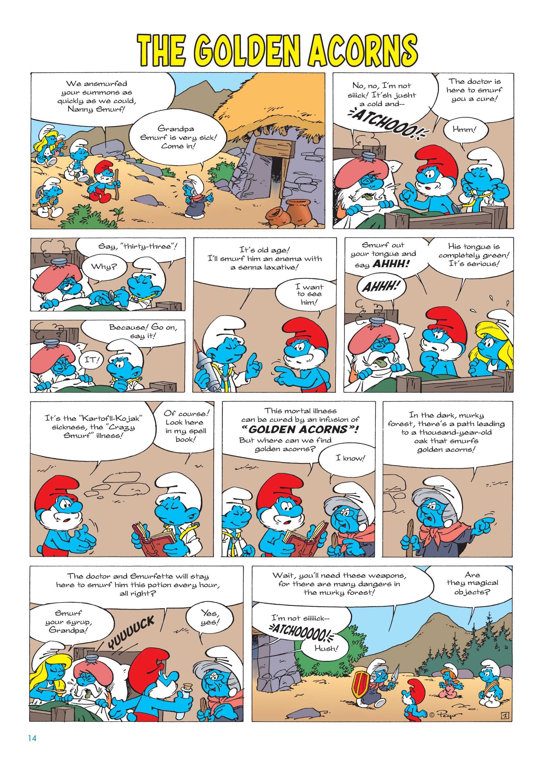 Read online Smurfs Monsters comic -  Issue # Full - 14