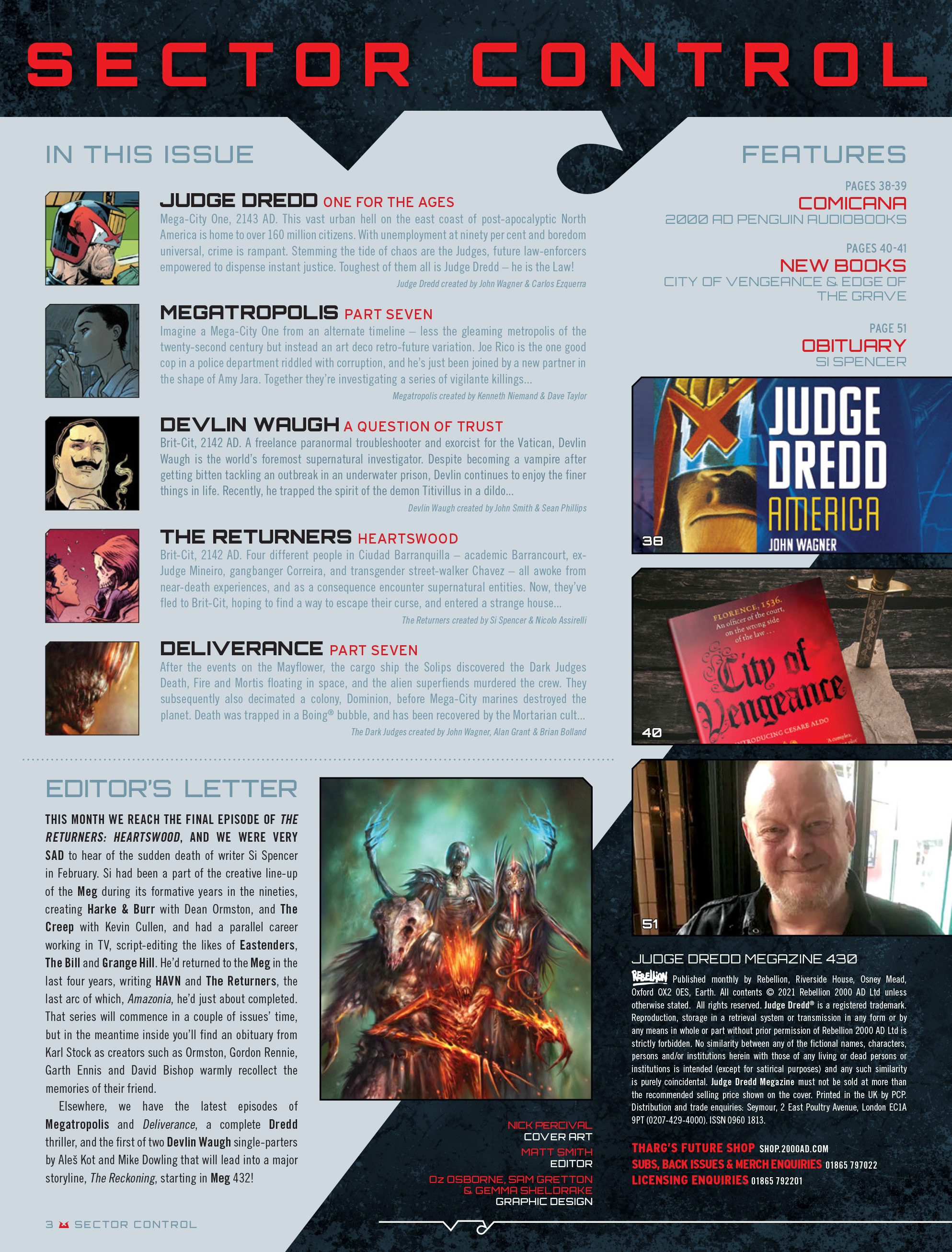Read online Judge Dredd Megazine (Vol. 5) comic -  Issue #430 - 3
