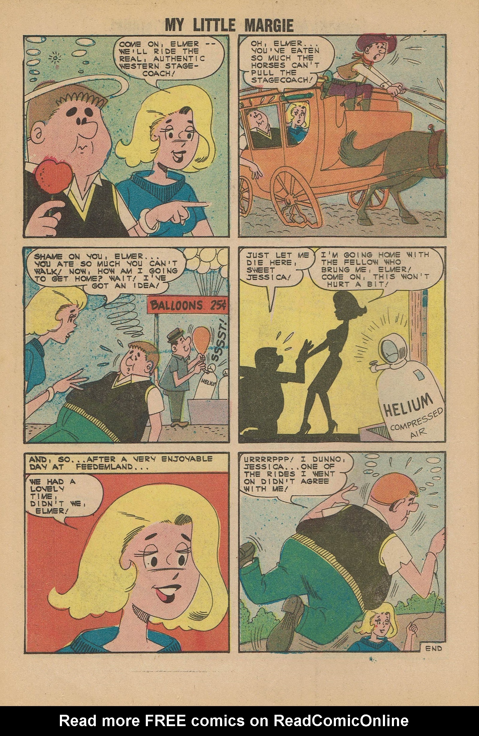 Read online My Little Margie (1954) comic -  Issue #51 - 12