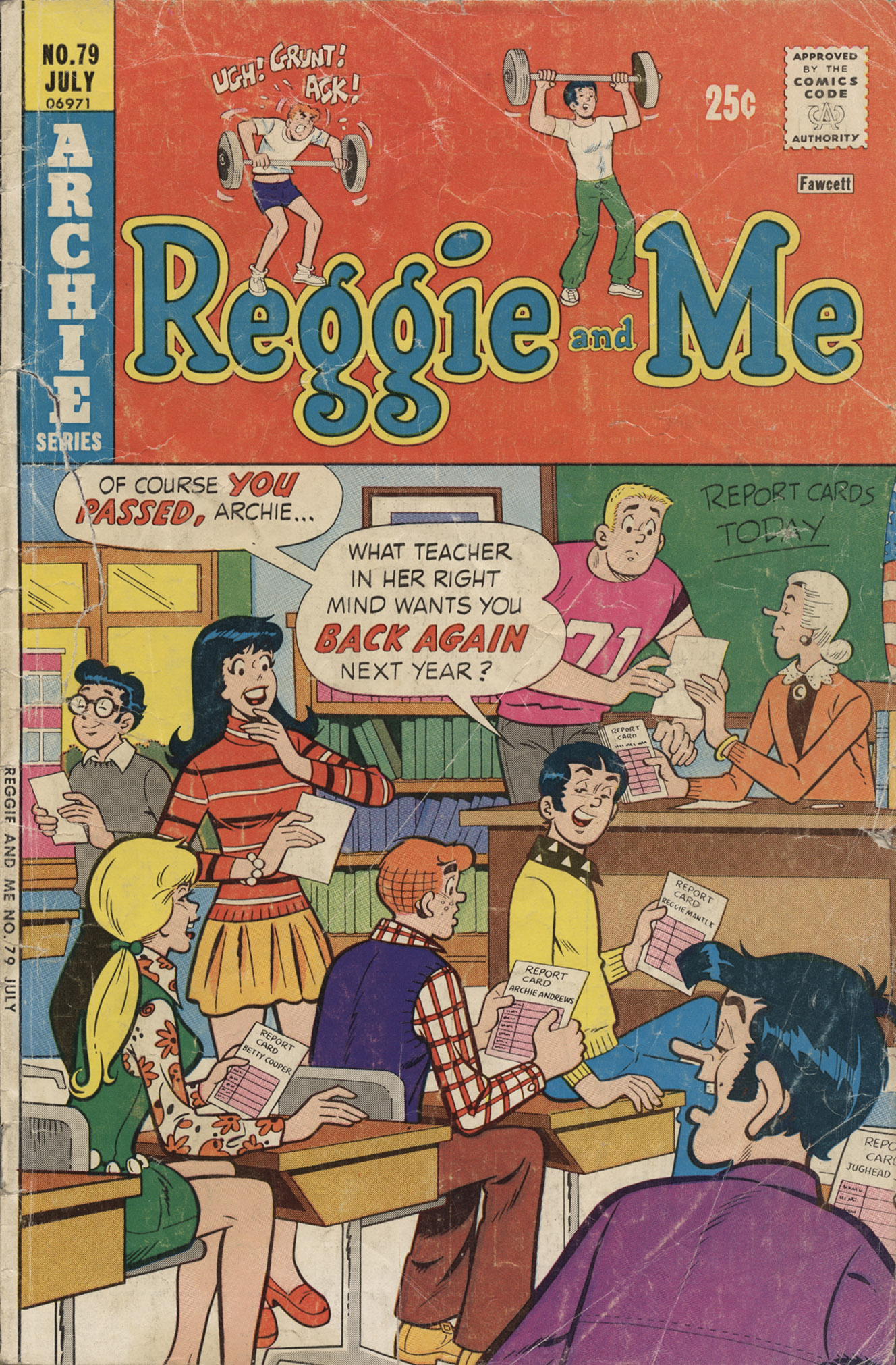 Read online Reggie and Me (1966) comic -  Issue #79 - 1