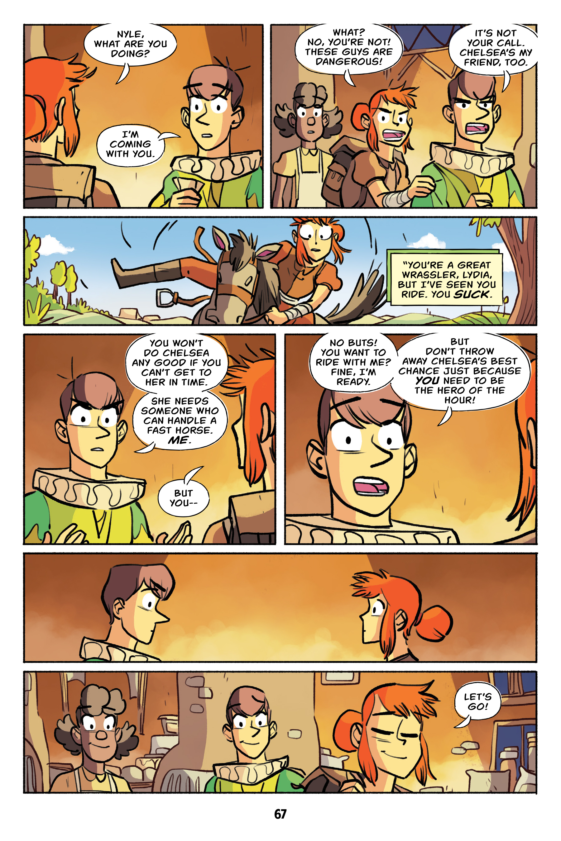 Read online Wrassle Castle comic -  Issue #2 - 67