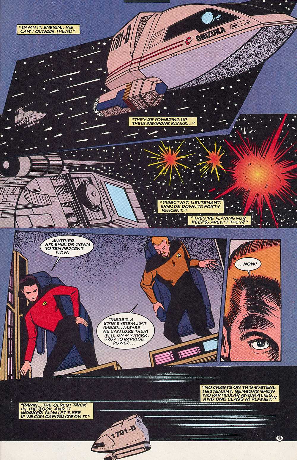 Read online Star Trek: The Next Generation (1989) comic -  Issue #67 - 14