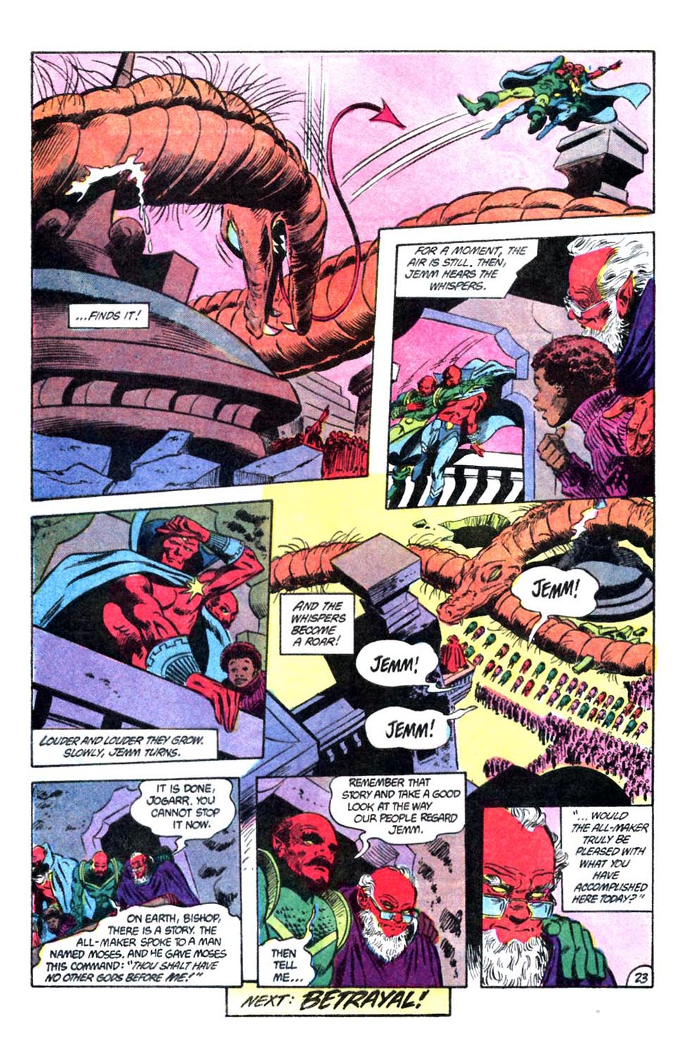 Read online Jemm, Son of Saturn comic -  Issue #8 - 23