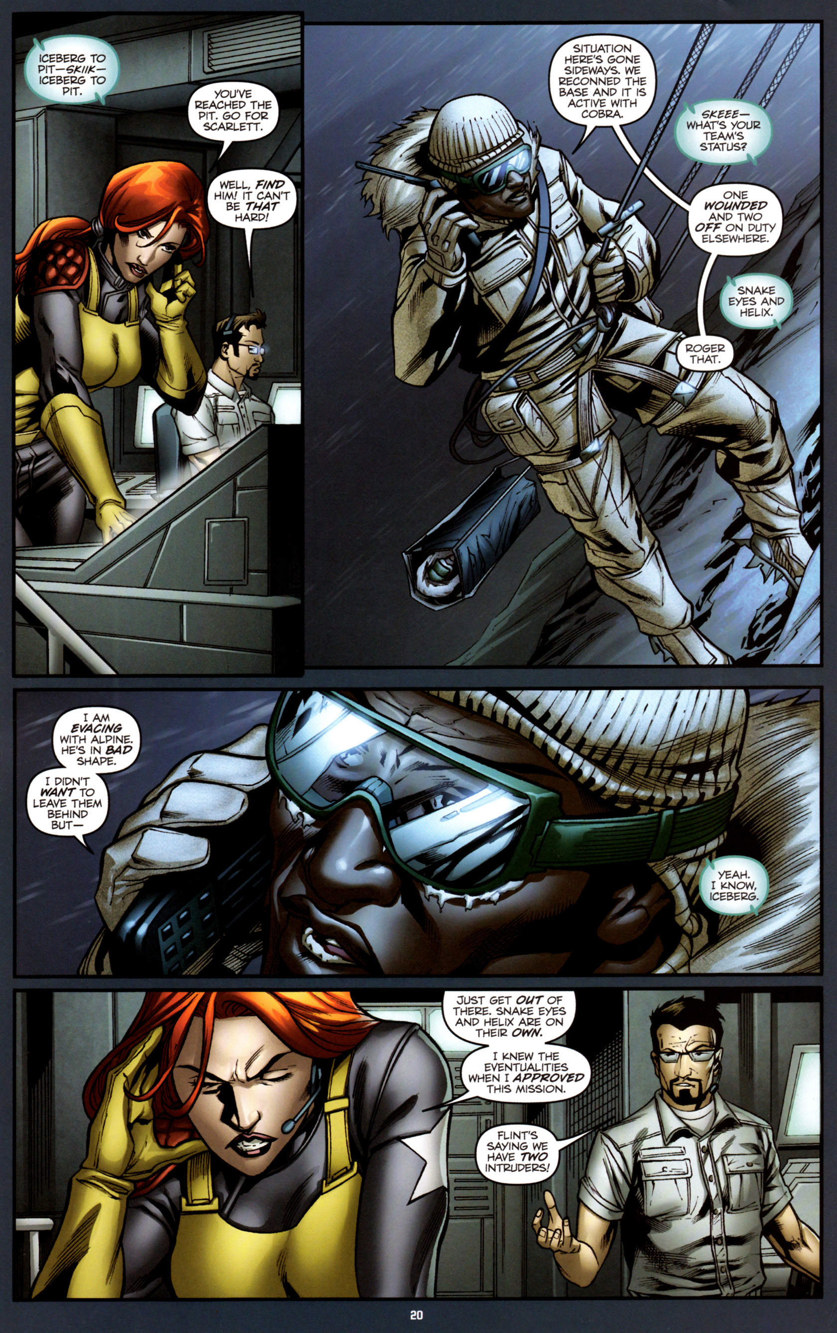 Read online G.I. Joe: Snake Eyes comic -  Issue #3 - 23