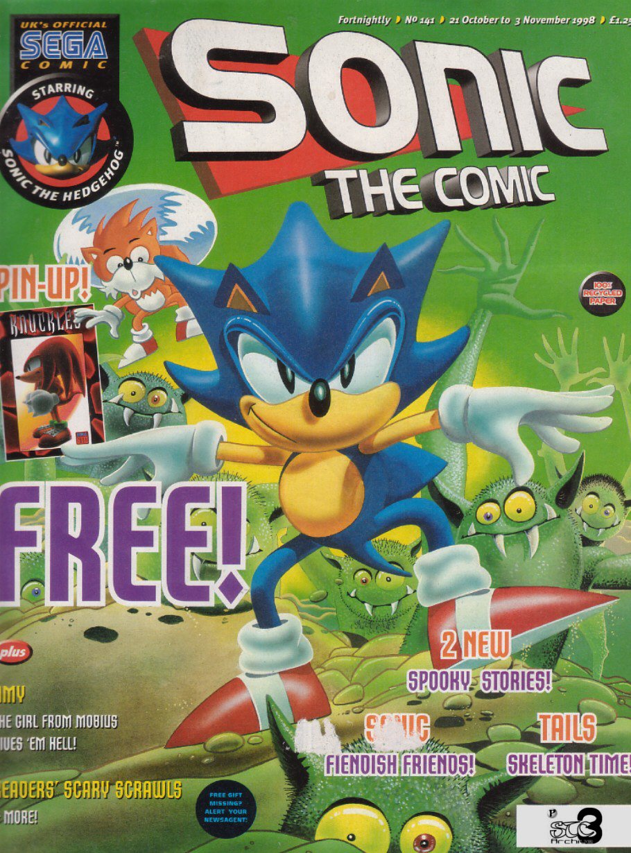 Read online Sonic the Comic comic -  Issue #141 - 1