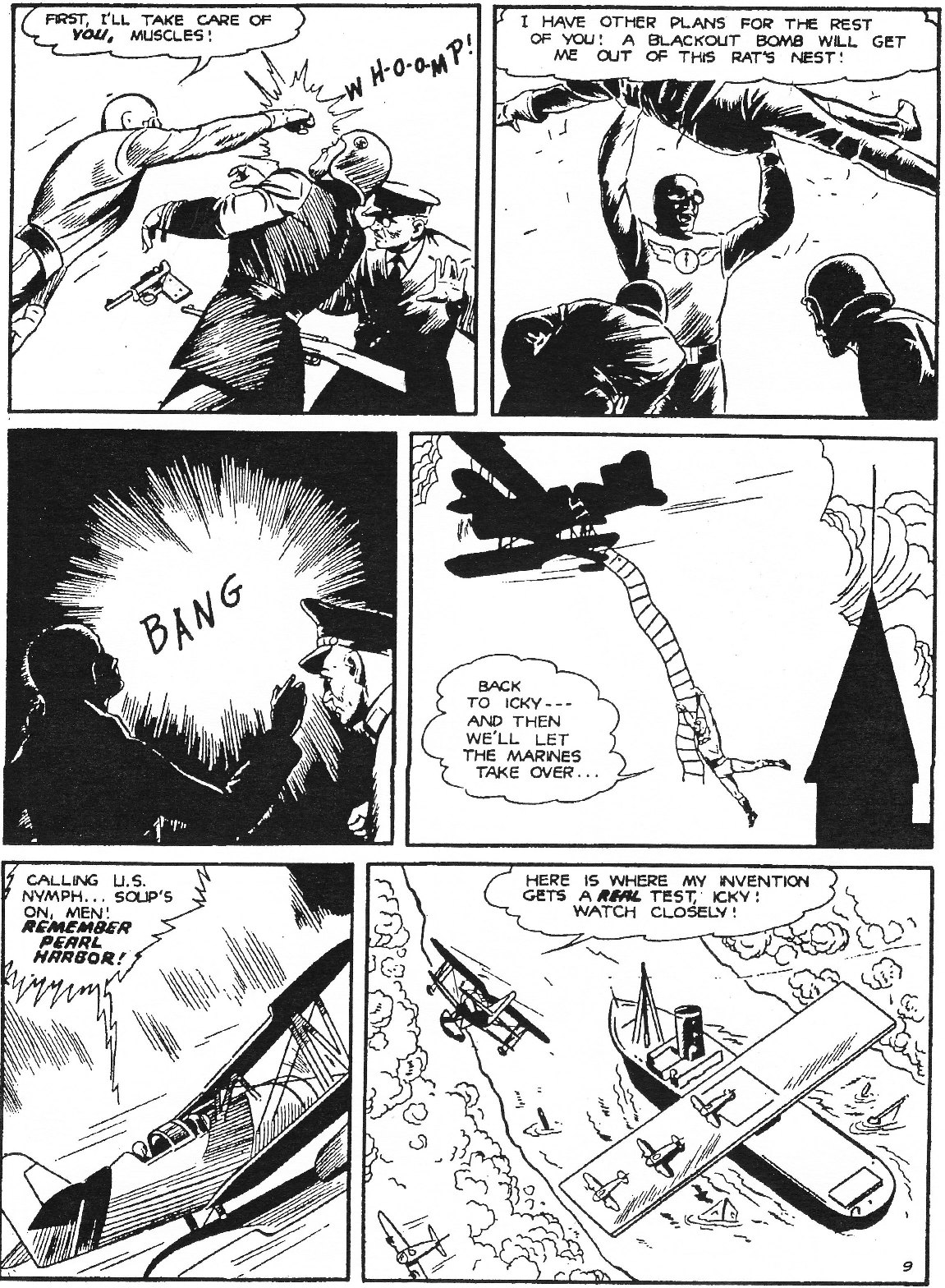 Read online Captain Midnight (1942) comic -  Issue #11 - 20