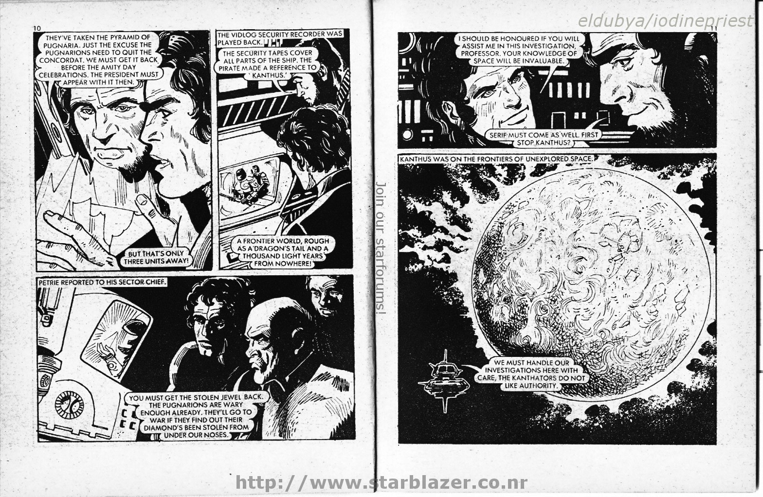 Read online Starblazer comic -  Issue #58 - 7