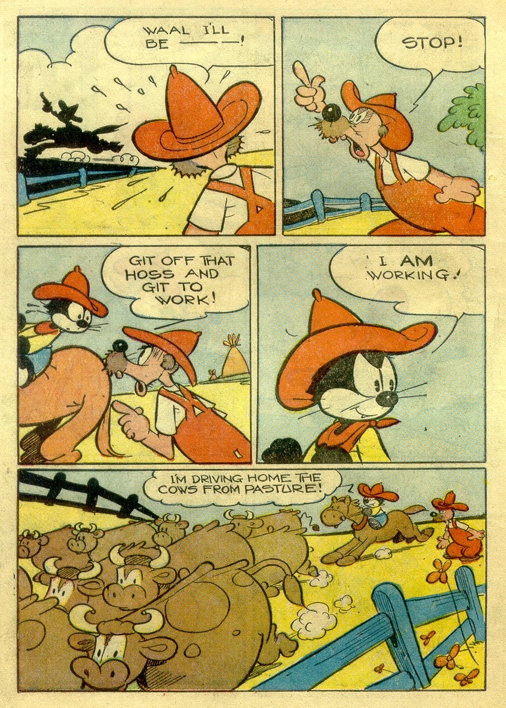 Read online Felix the Cat (1948) comic -  Issue #16 - 11
