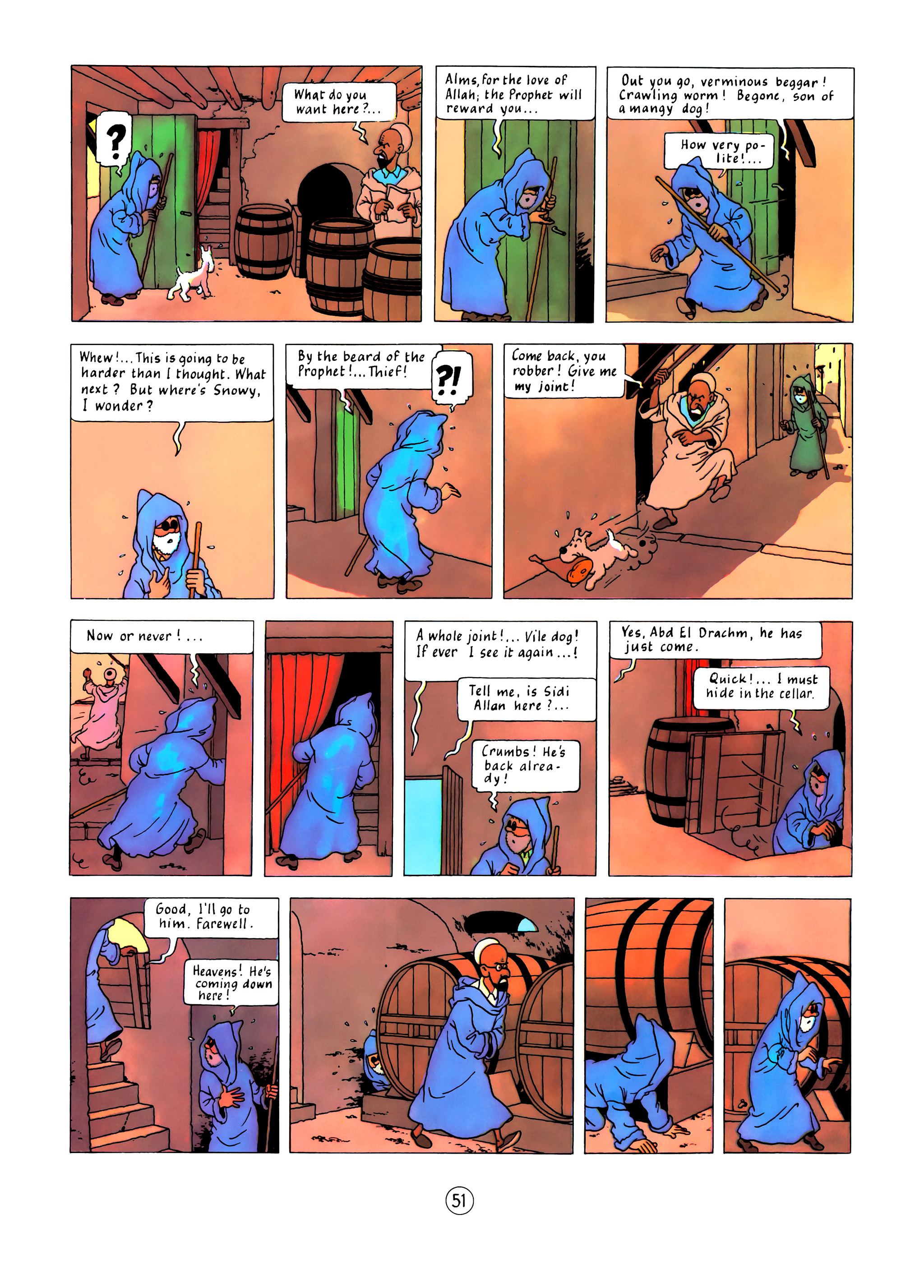 Read online The Adventures of Tintin comic -  Issue #9 - 54