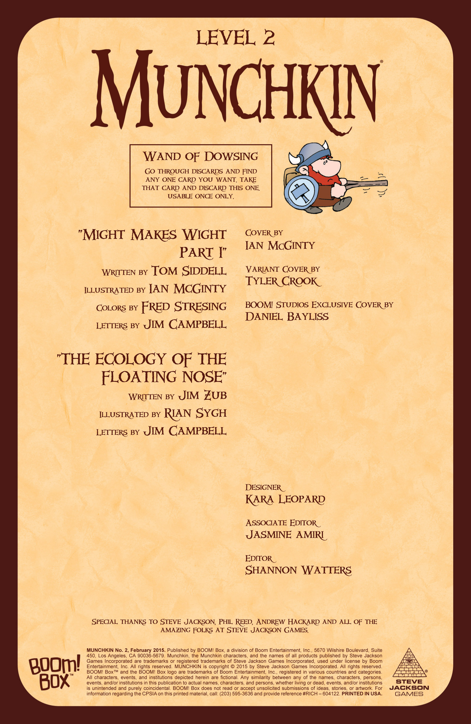 Read online Munchkin comic -  Issue #2 - 2