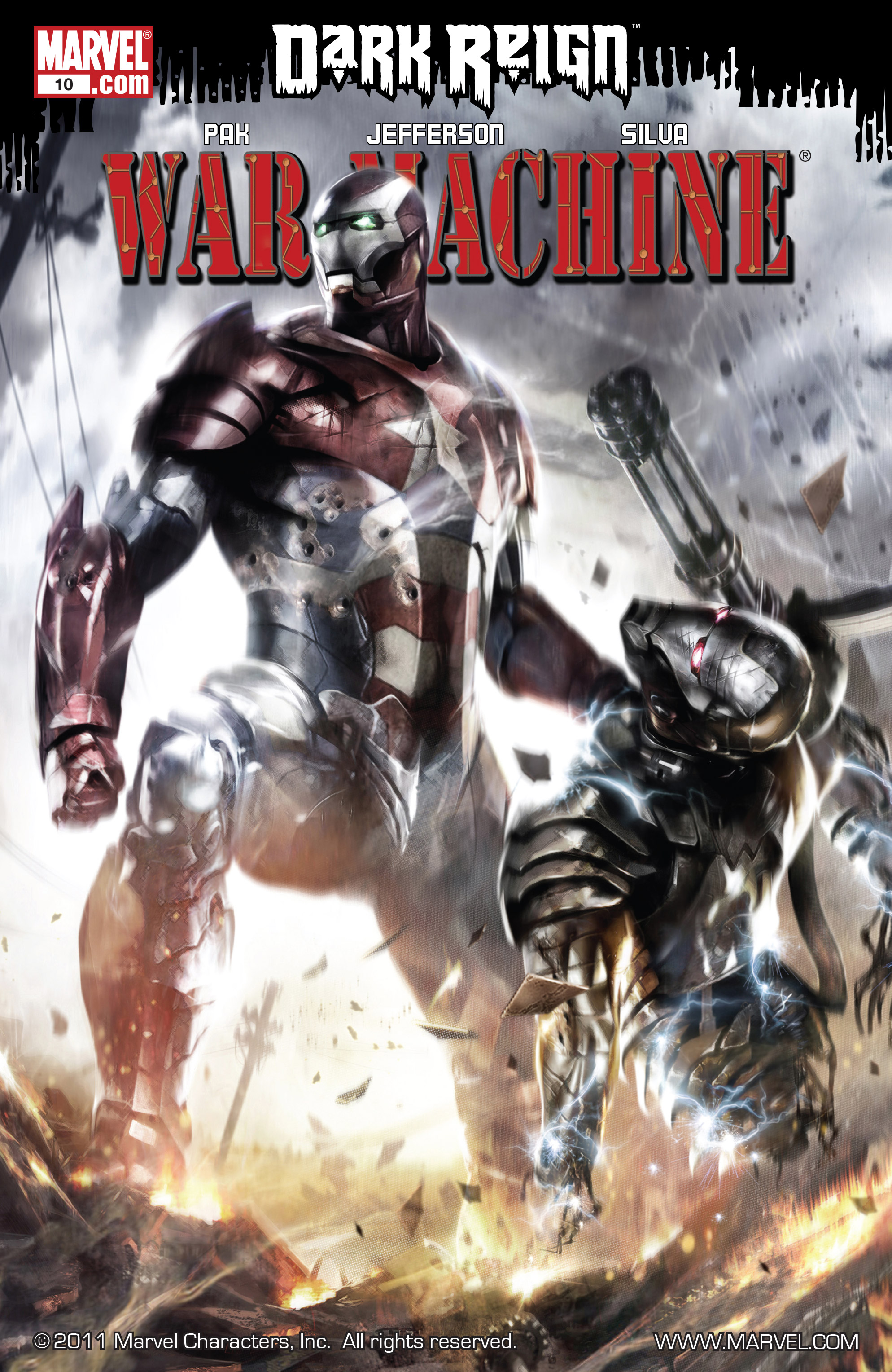 Read online War Machine (2009) comic -  Issue #10 - 1