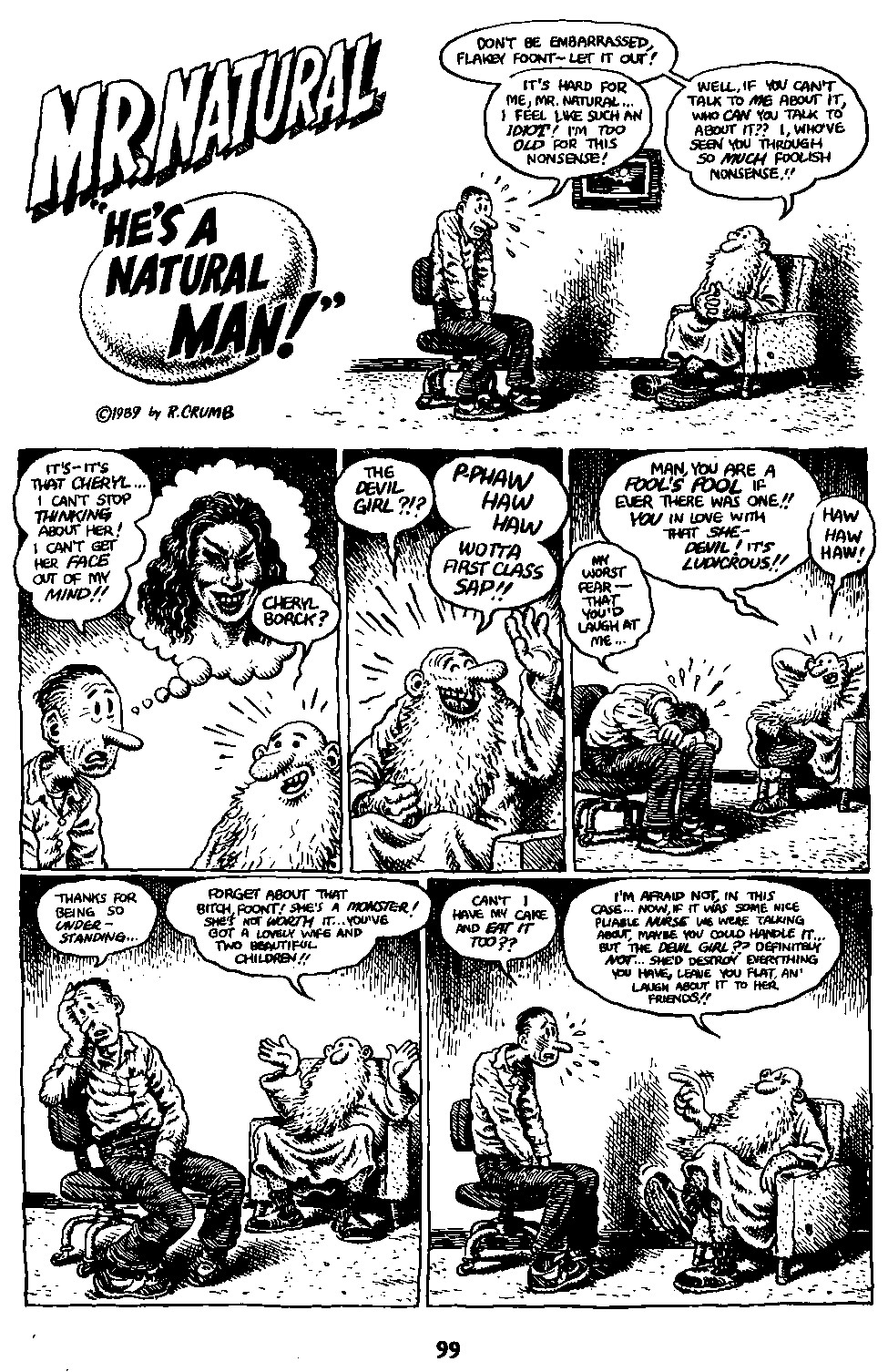 Read online Book of Mr. Natural comic -  Issue # TPB - 99