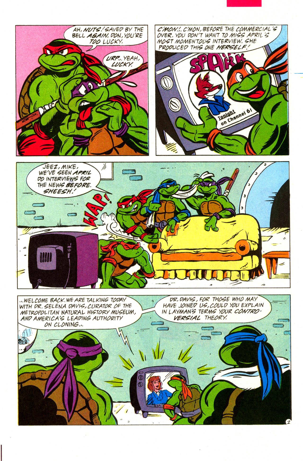 Read online Teenage Mutant Ninja Turtles Adventures (1989) comic -  Issue #41 - 5