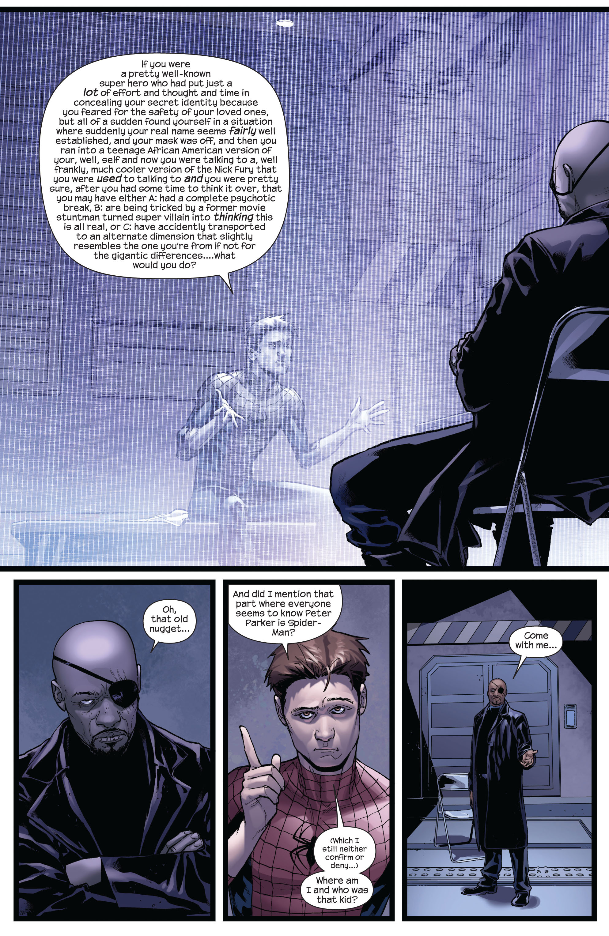 Read online Spider-Men comic -  Issue #2 - 16
