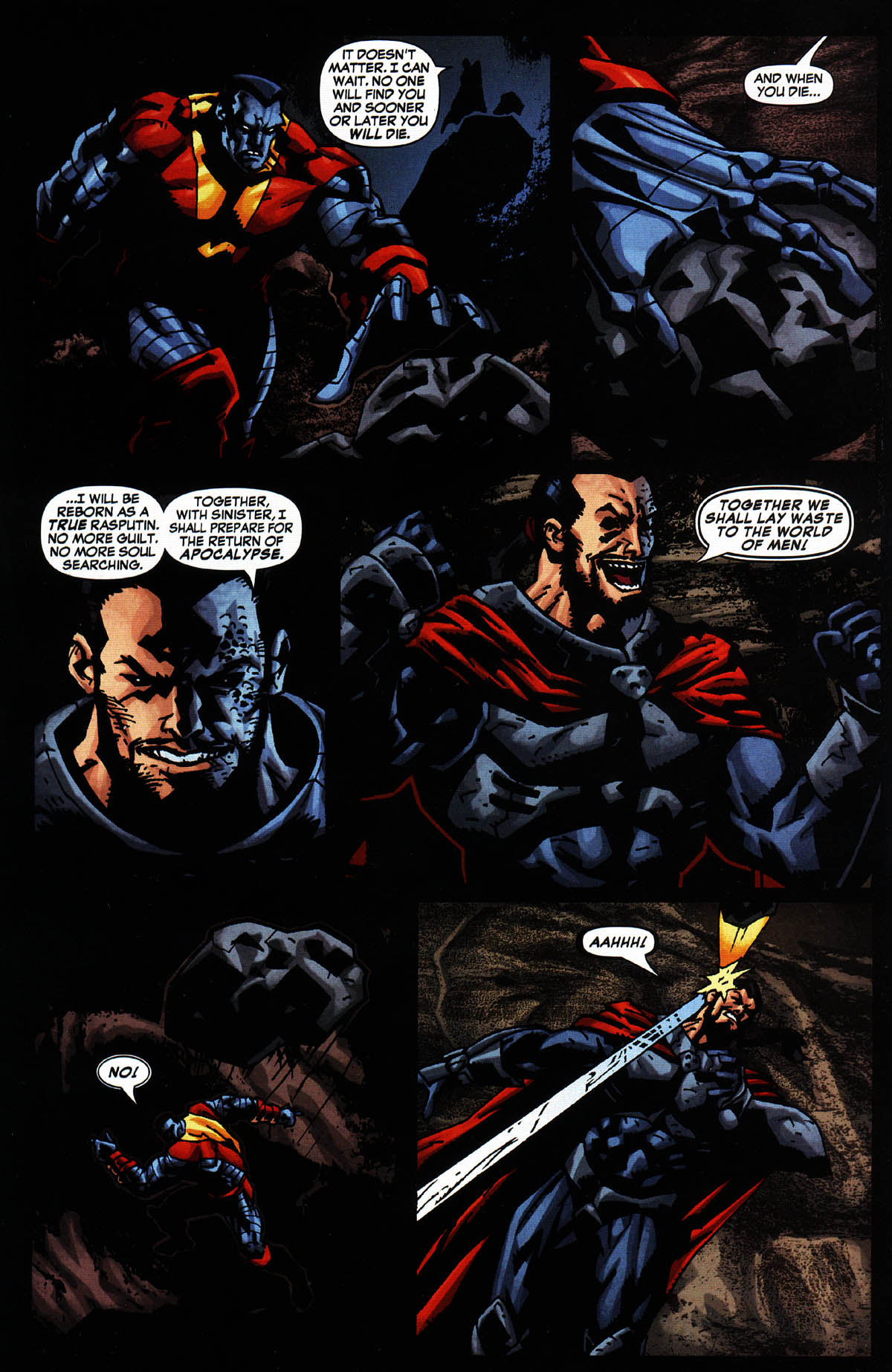 Read online X-Men: Colossus Bloodline comic -  Issue #4 - 29