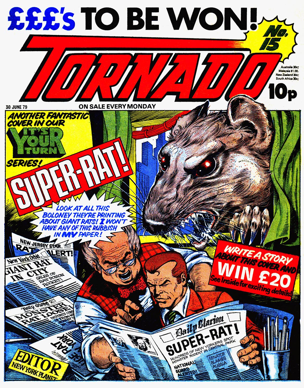 Read online Tornado comic -  Issue #15 - 1
