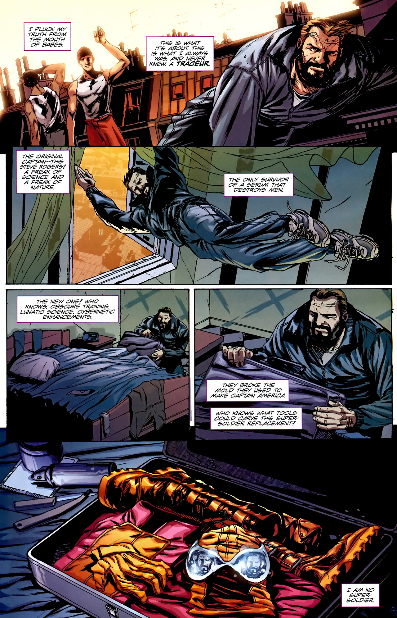 Read online Captain America And Batroc comic -  Issue # Full - 7