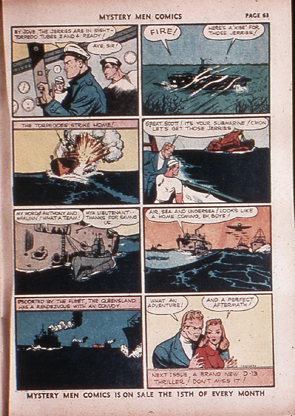 Read online Mystery Men Comics comic -  Issue #22 - 66