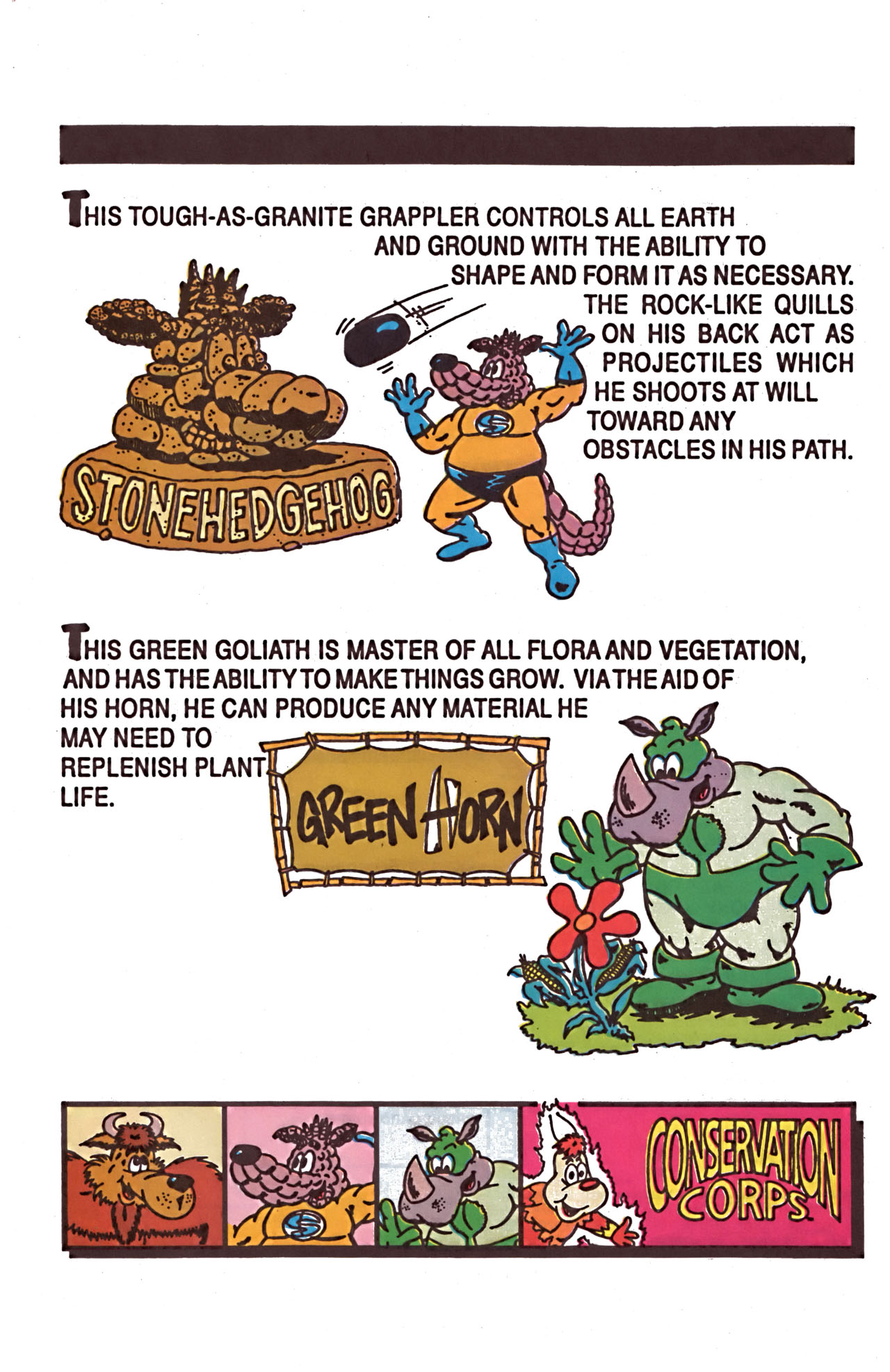 Read online Teenage Mutant Ninja Turtles Meet The Conservation Corps comic -  Issue # Full - 31