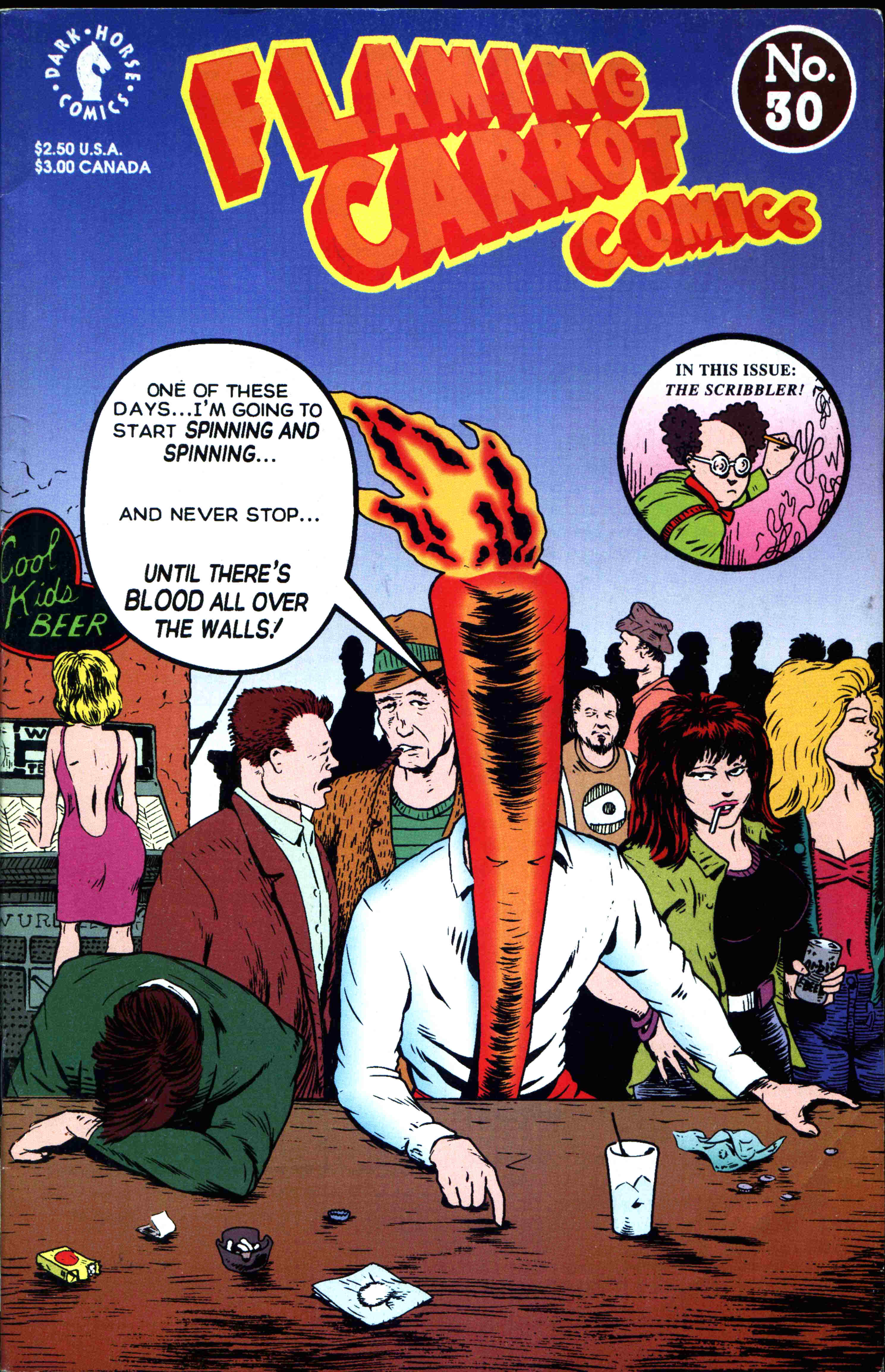 Read online Flaming Carrot Comics (1988) comic -  Issue #30 - 1