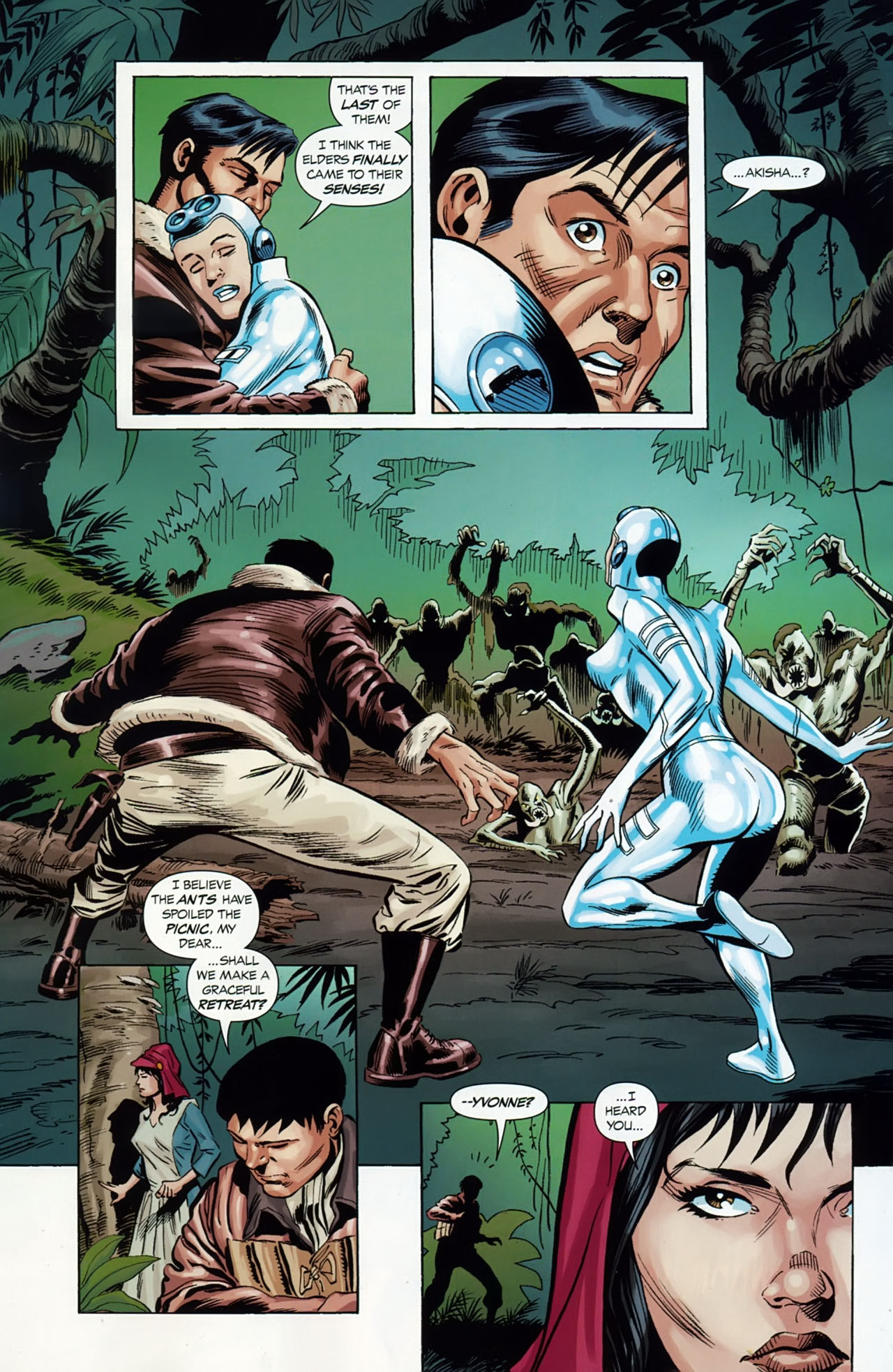Read online The War That Time Forgot comic -  Issue #10 - 9