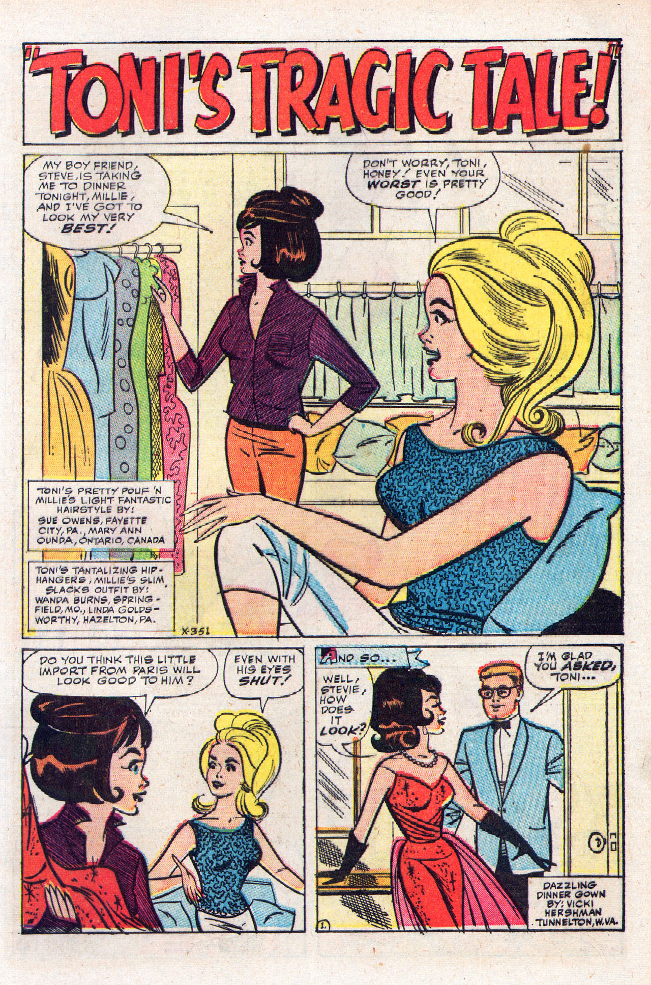 Read online Millie the Model comic -  Issue # Annual 2 - 19