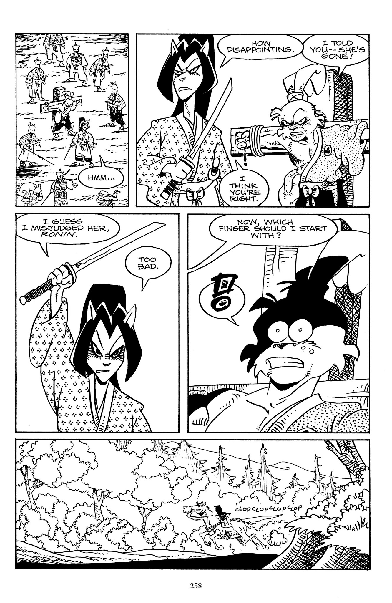 Read online The Usagi Yojimbo Saga comic -  Issue # TPB 5 - 254