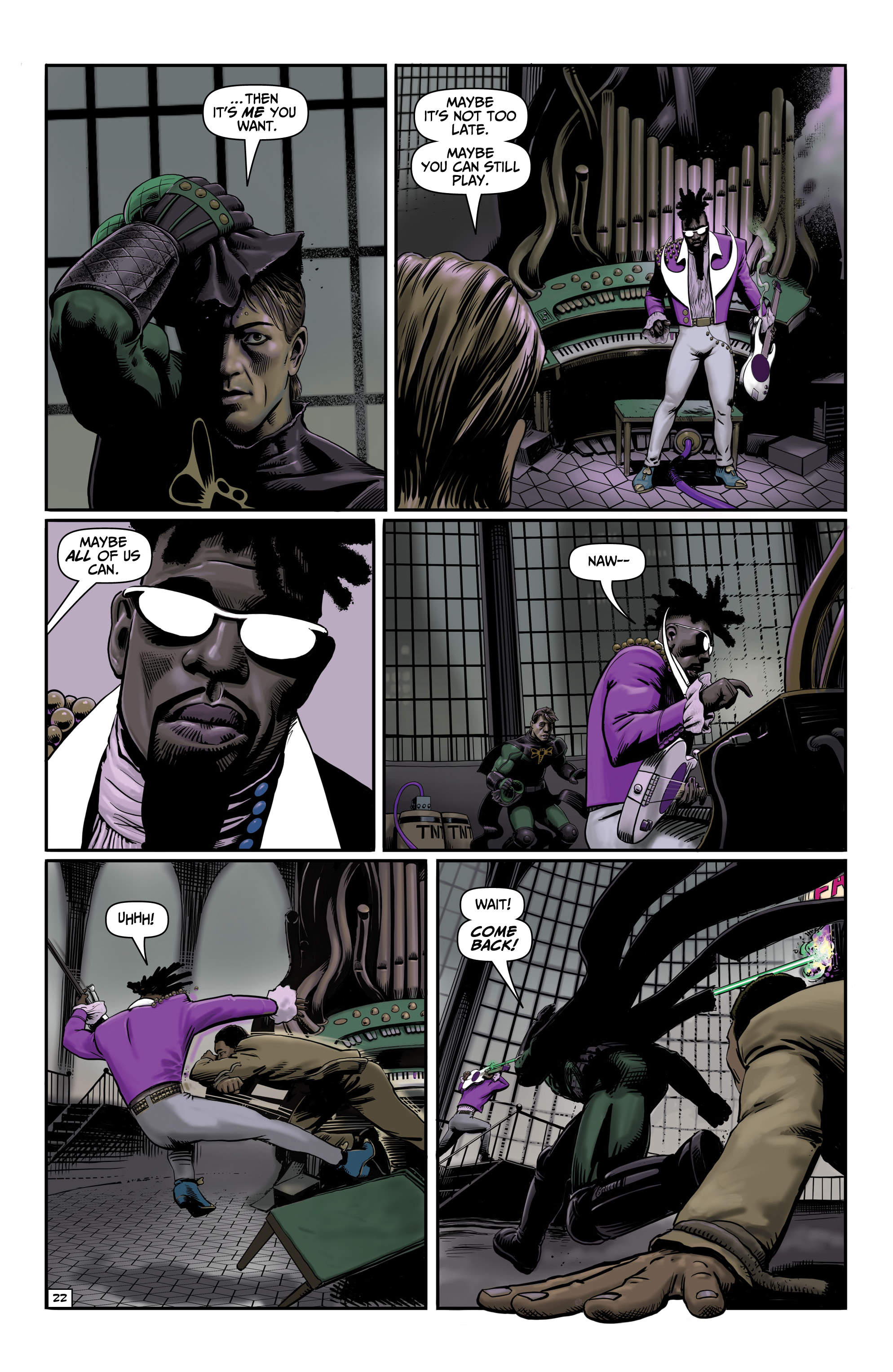 Read online The Wrong Earth: Purple comic -  Issue # Full - 24