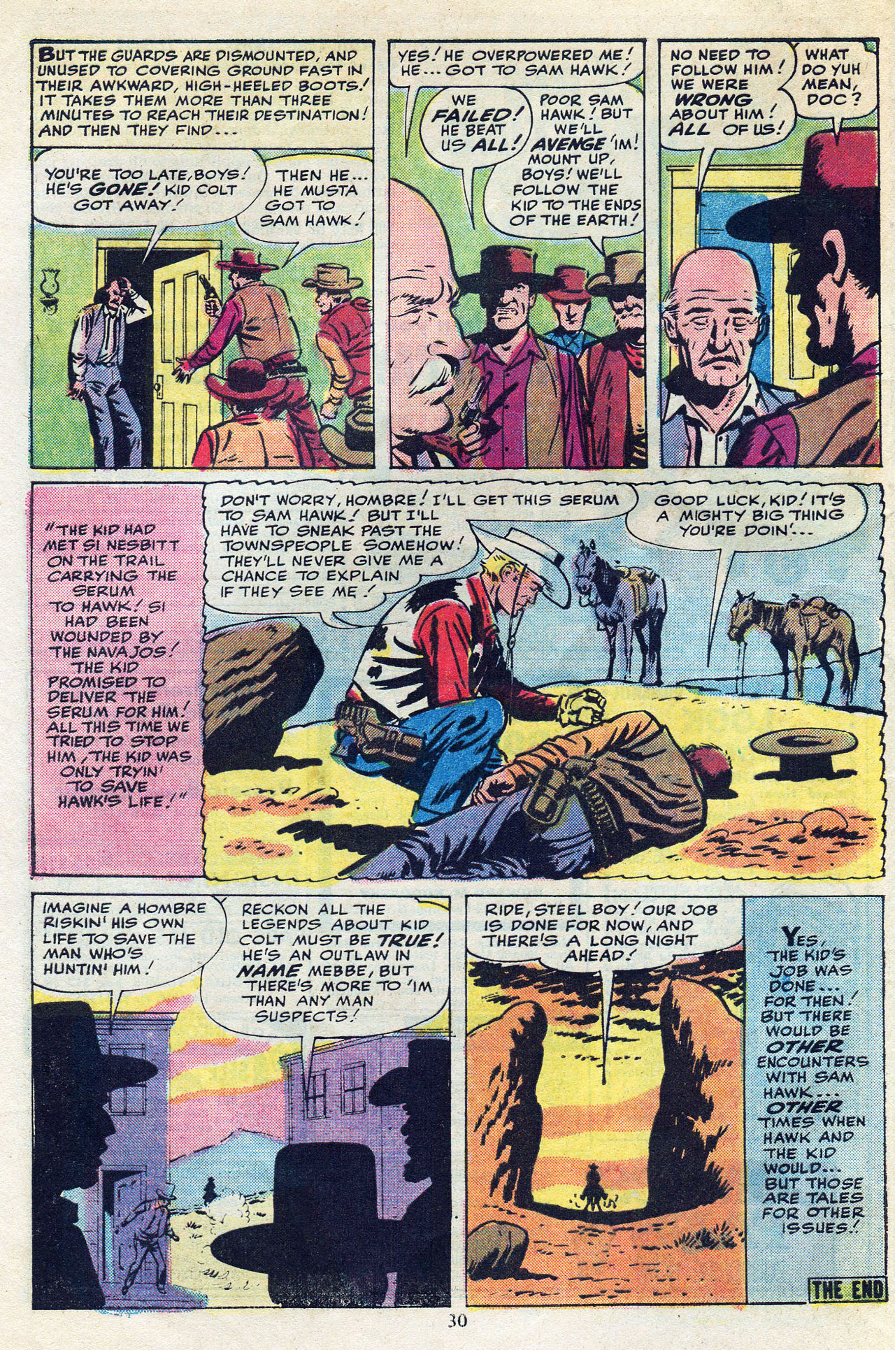 Read online Kid Colt Outlaw comic -  Issue #181 - 31