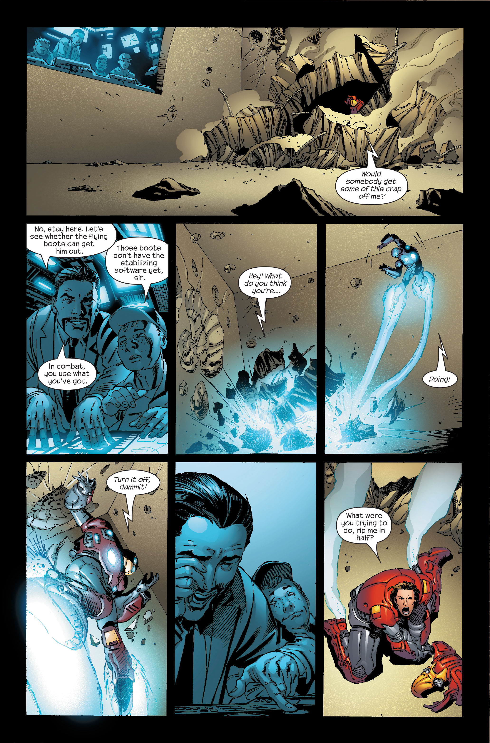 Read online Ultimate Iron Man (2005) comic -  Issue #5 - 6