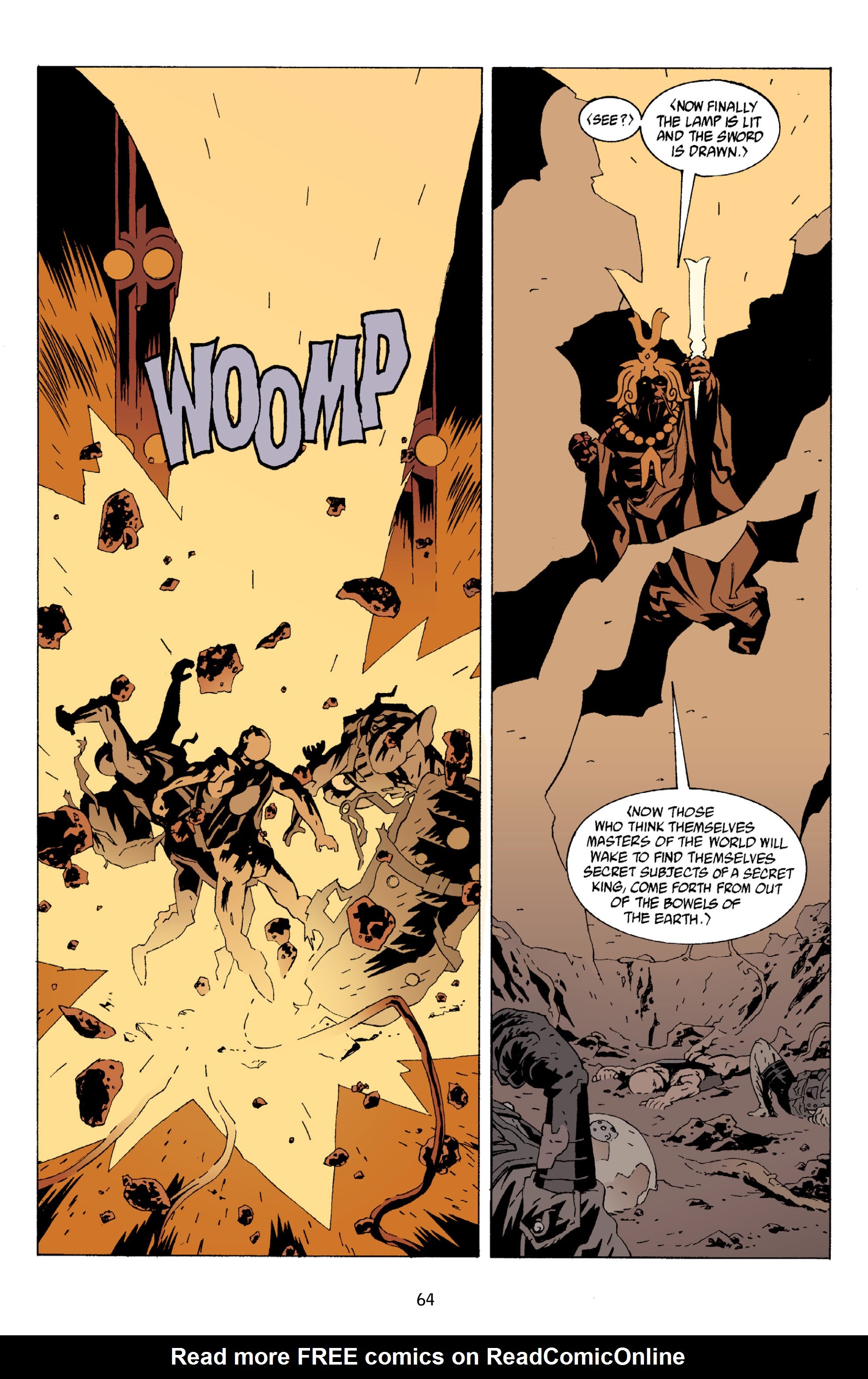 Read online B.P.R.D.: Plague of Frogs (2011) comic -  Issue # TPB 1 (Part 1) - 66