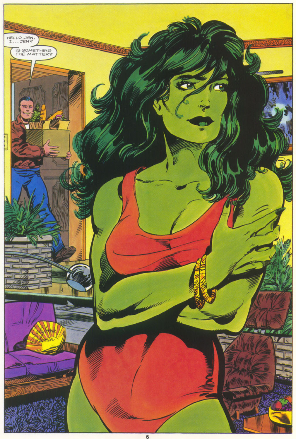 Read online Marvel Graphic Novel comic -  Issue #18 - The Sensational She-Hulk - 7