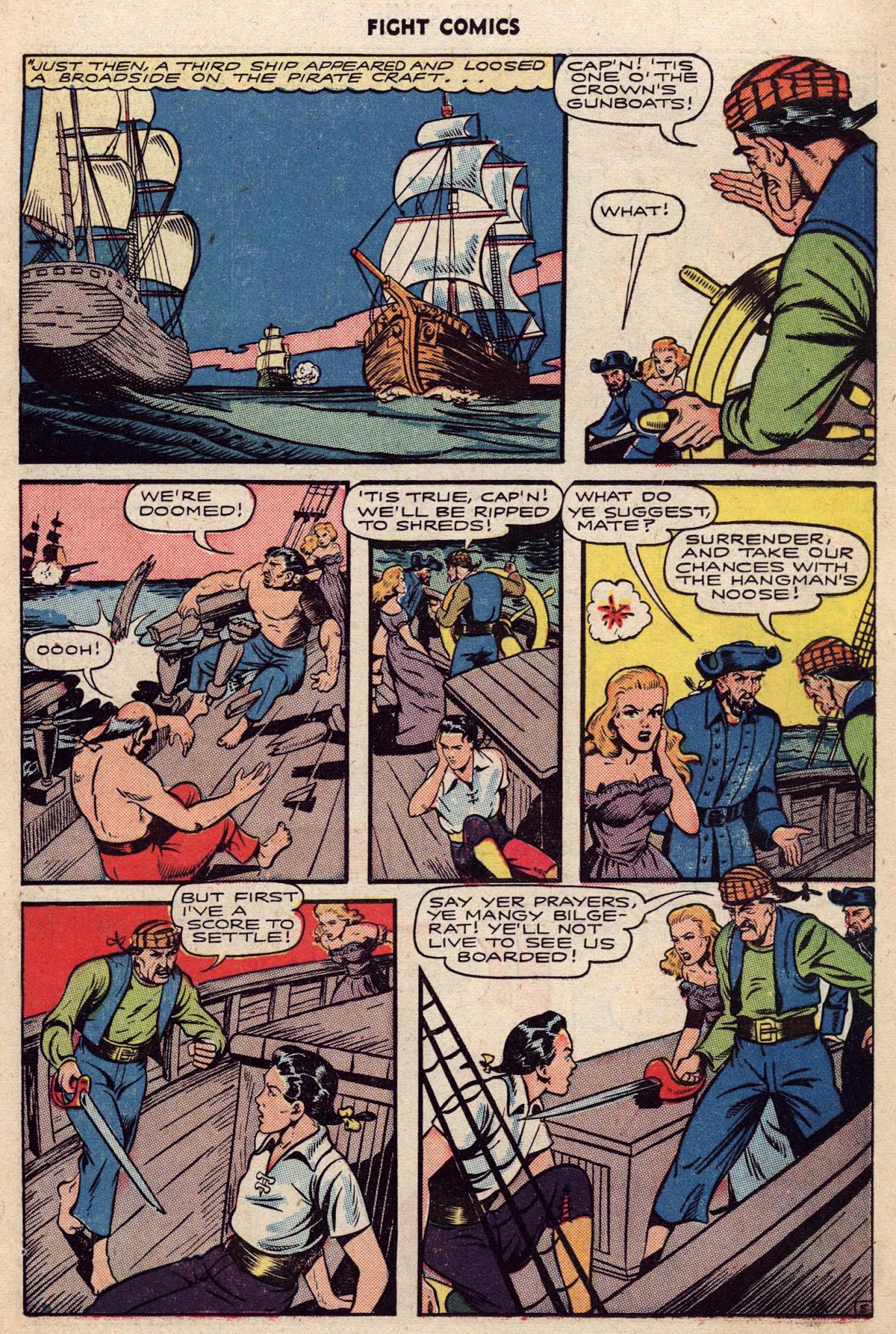 Read online Fight Comics comic -  Issue #46 - 31