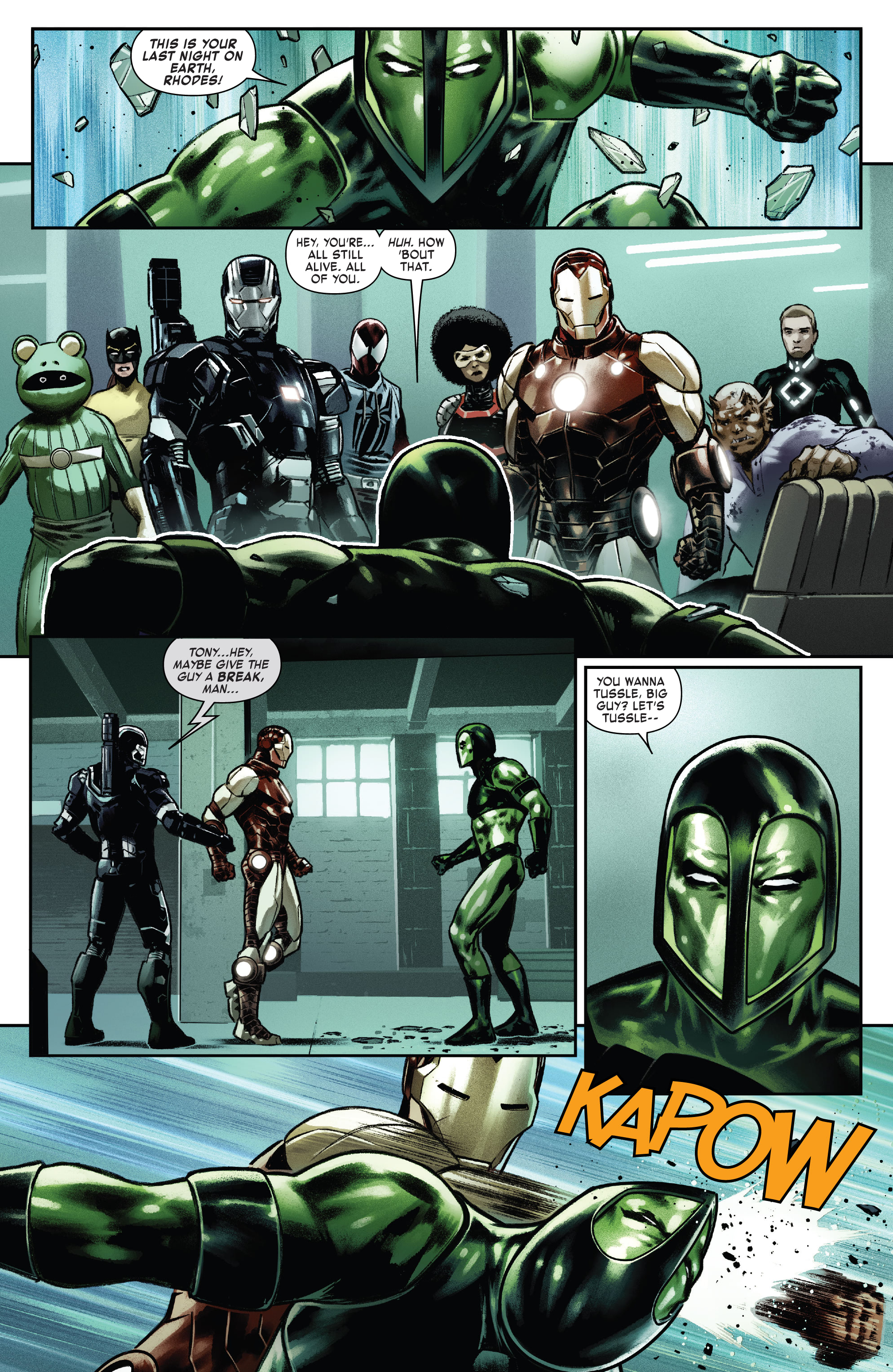 Read online Iron Man (2020) comic -  Issue #6 - 21