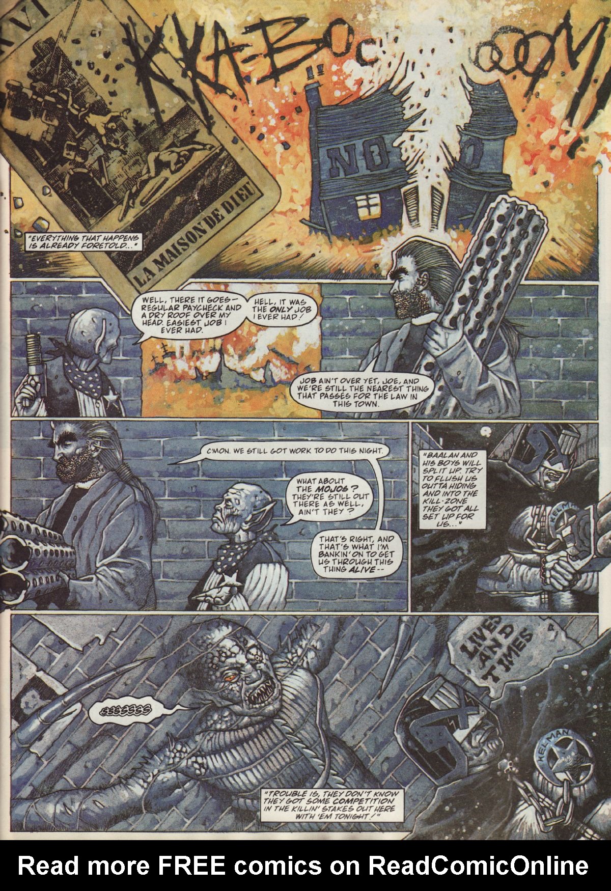 Read online Judge Dredd Megazine (vol. 3) comic -  Issue #20 - 16