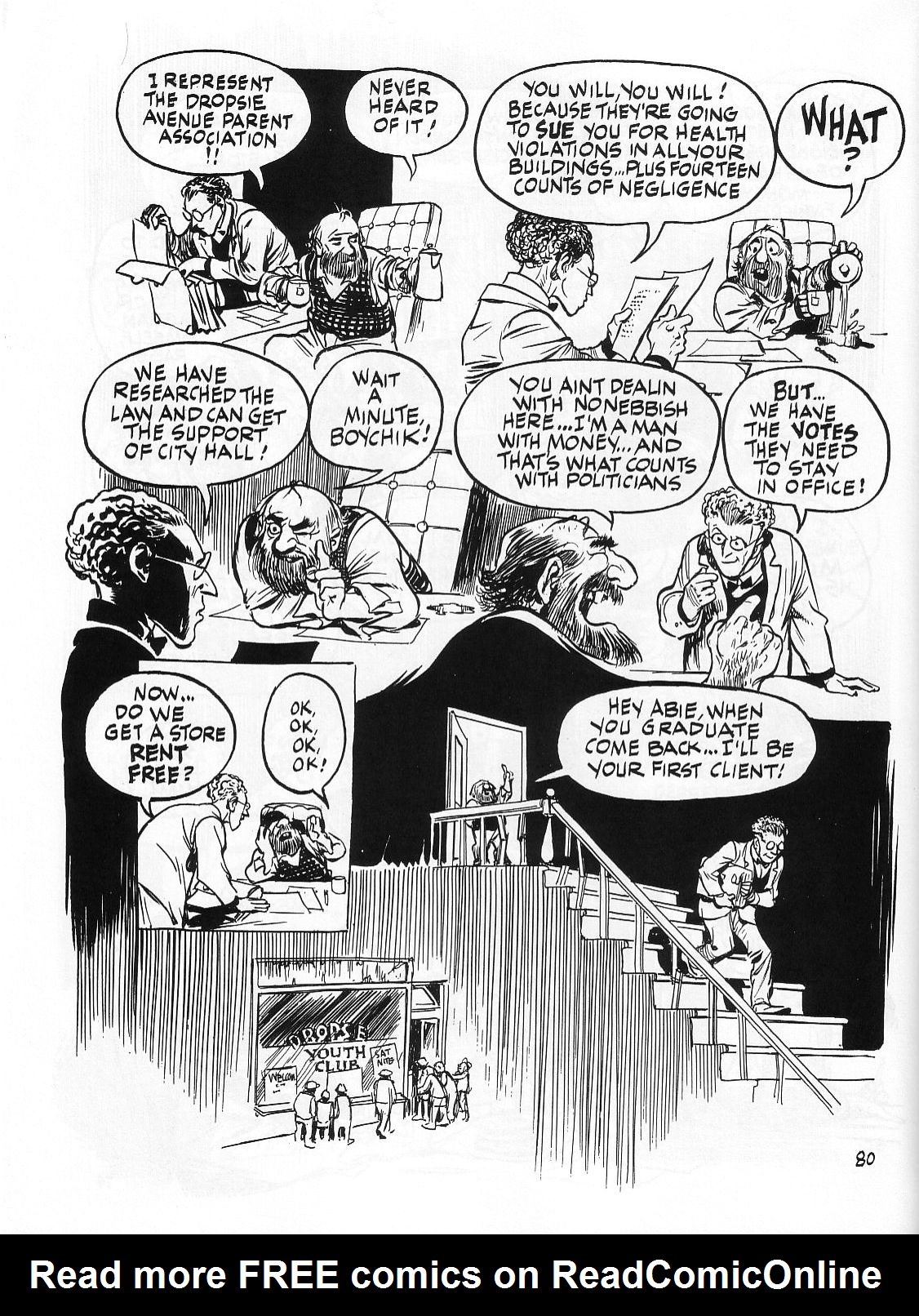 Read online Dropsie Avenue, The Neighborhood comic -  Issue # Full - 82