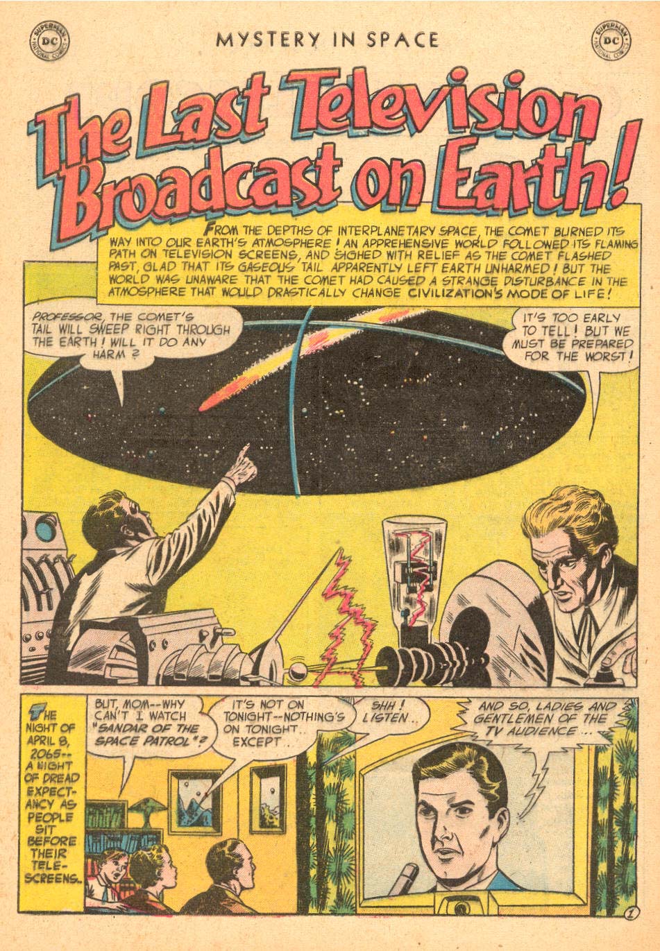 Read online Mystery in Space (1951) comic -  Issue #28 - 28