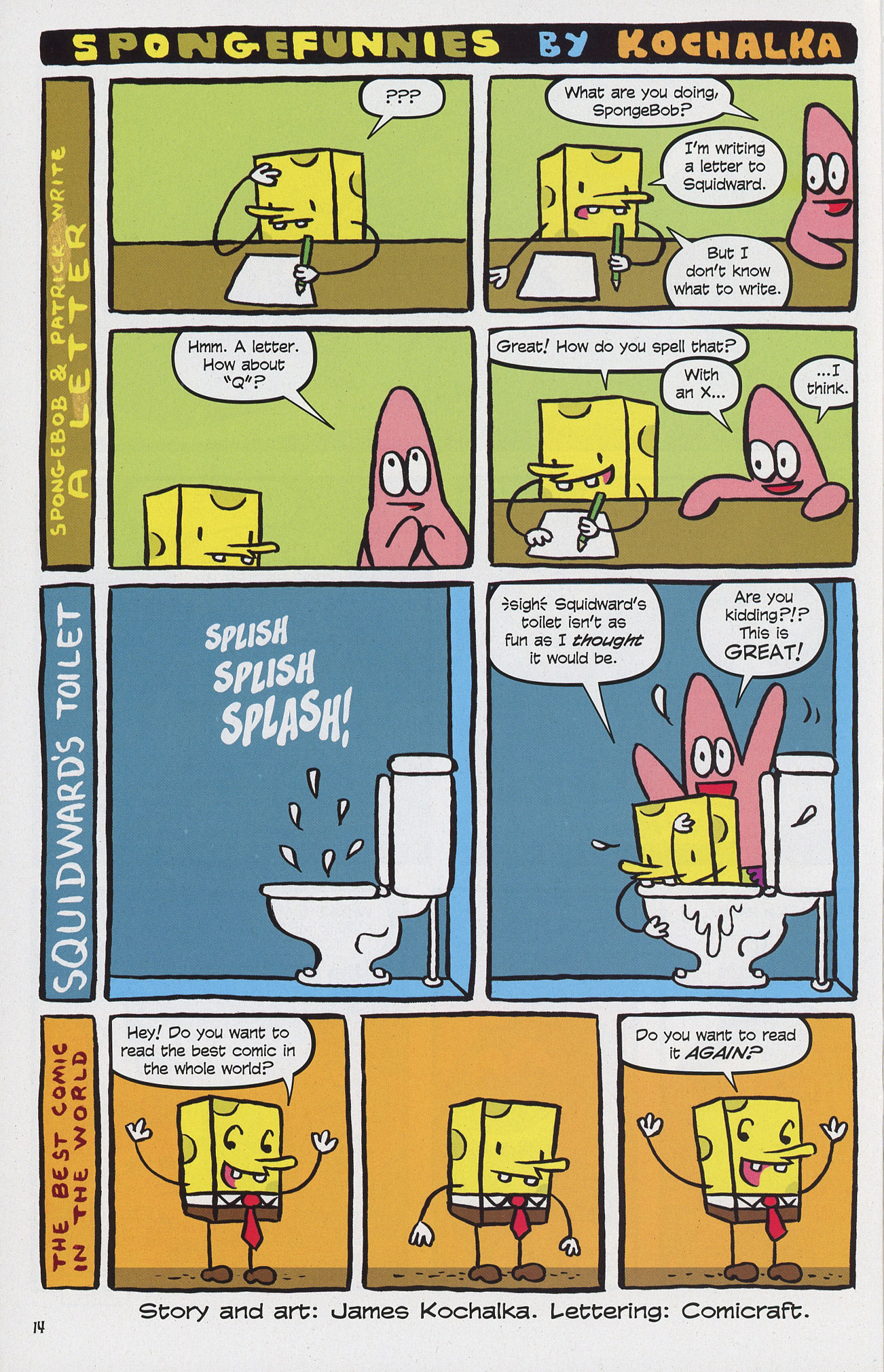 Read online SpongeBob Comics comic -  Issue #4 - 16
