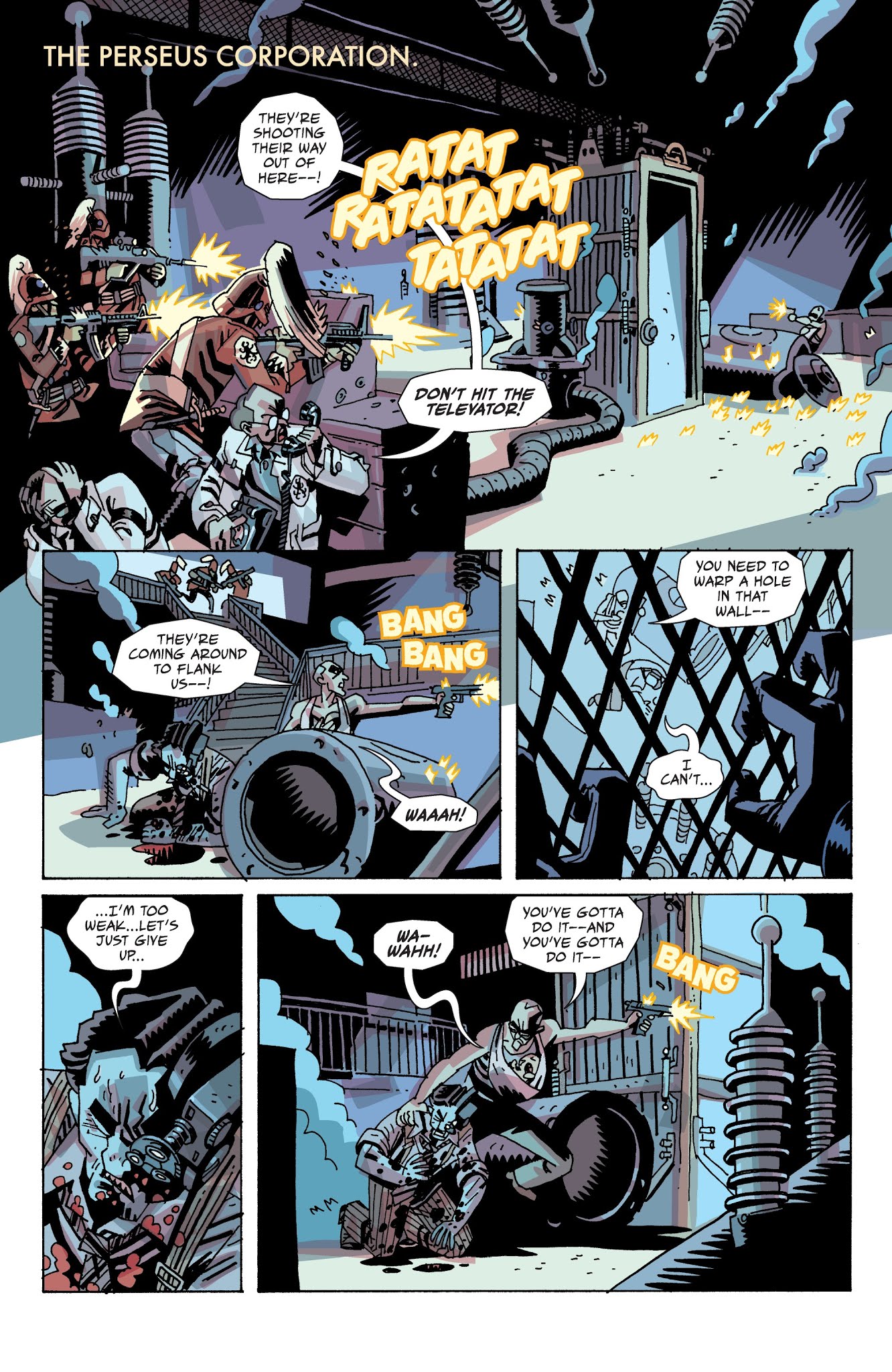 Read online The Umbrella Academy: Hotel Oblivion comic -  Issue #4 - 5