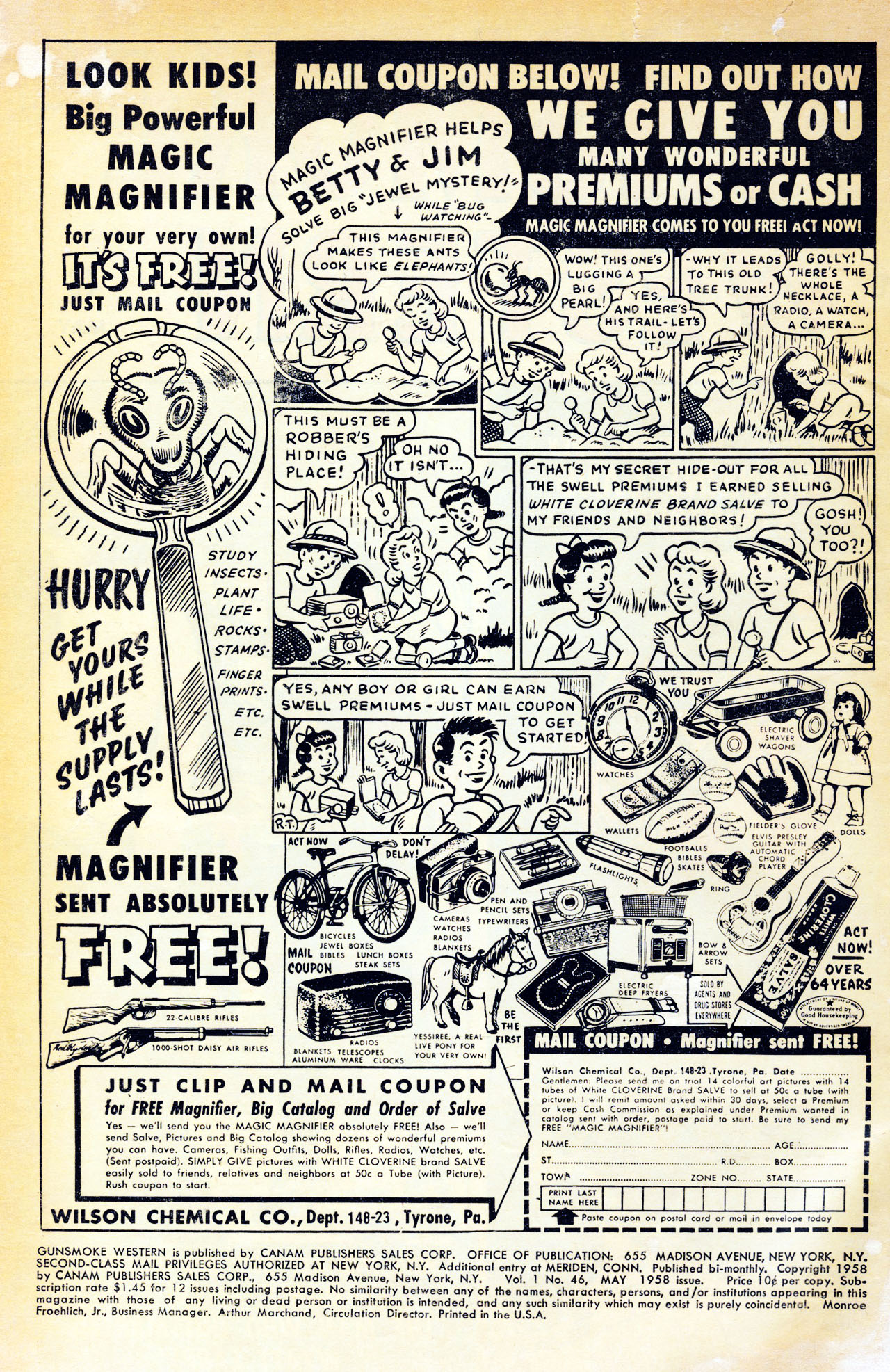 Read online Gunsmoke Western comic -  Issue #46 - 2