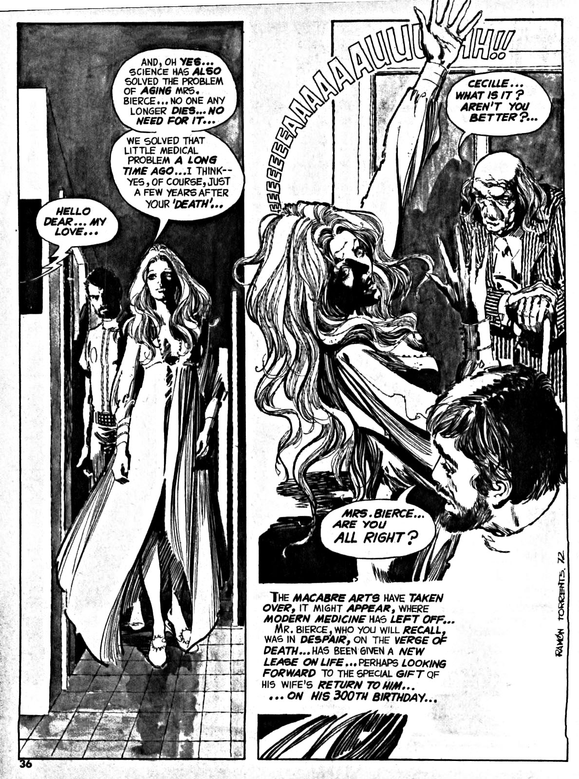Read online Nightmare (1970) comic -  Issue #9 - 36