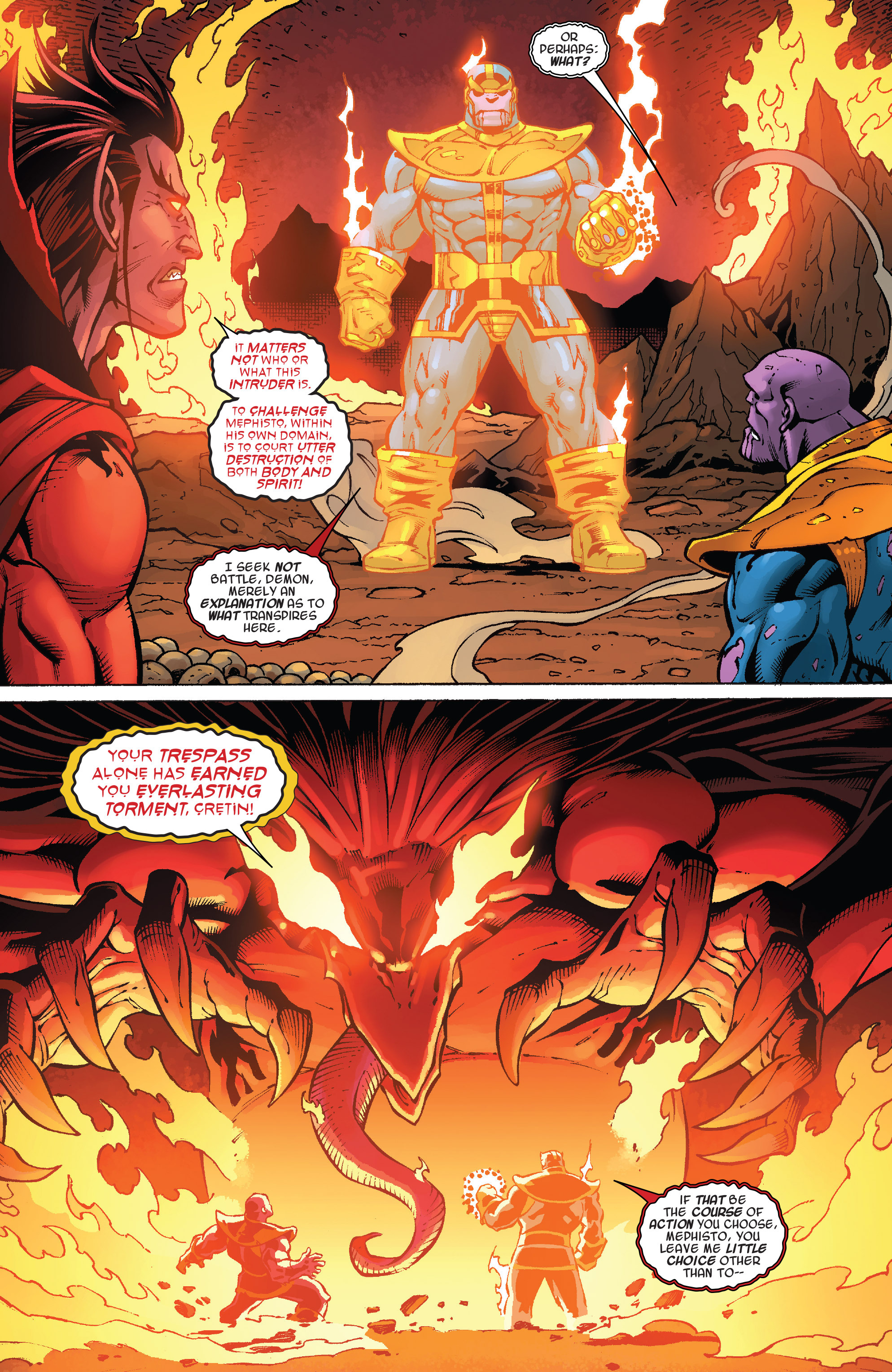 Read online Thanos: A God Up There Listening comic -  Issue # TPB - 367