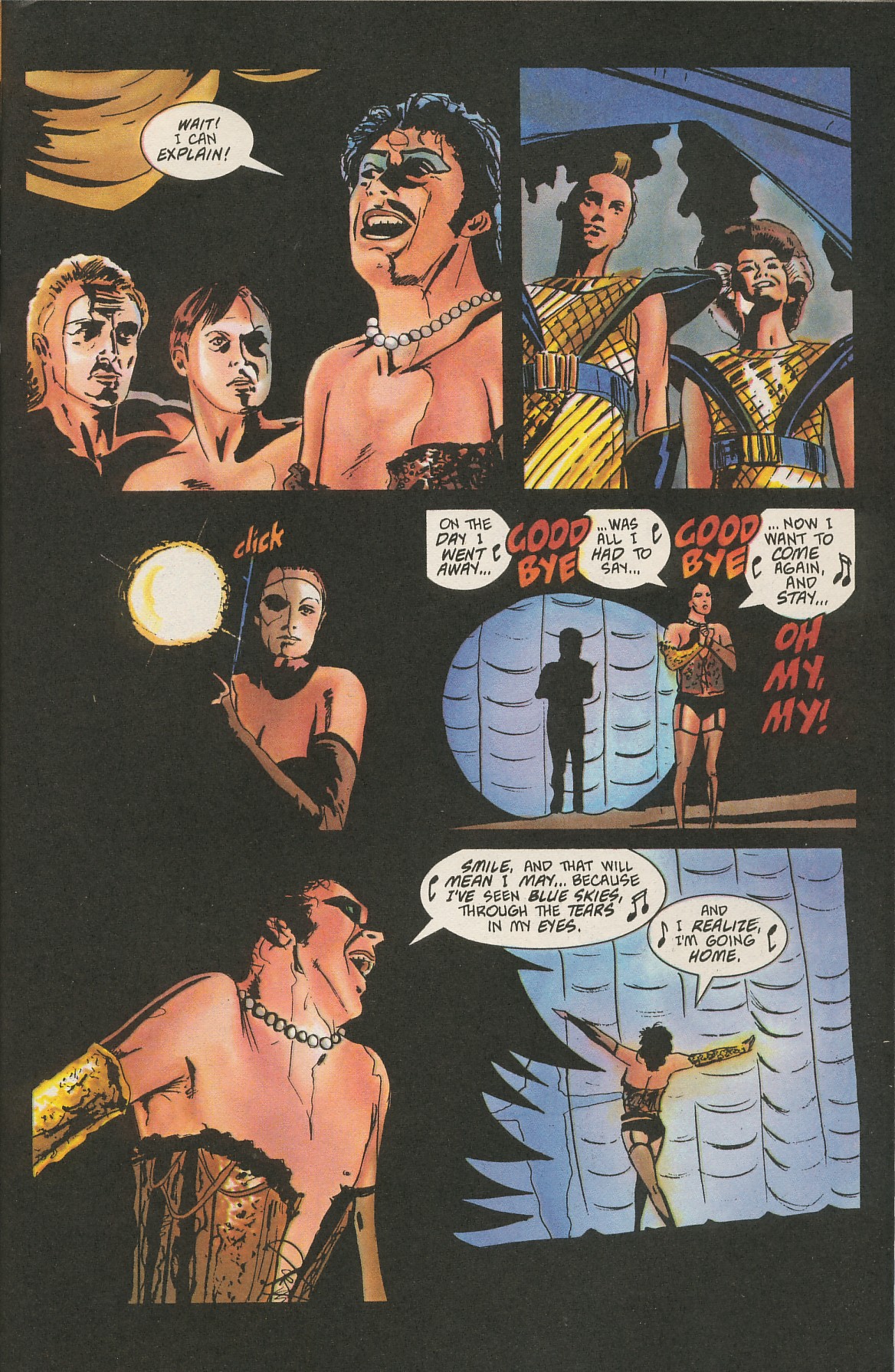 Read online The Rocky Horror Picture Show: The Comic Book comic -  Issue #3 - 17