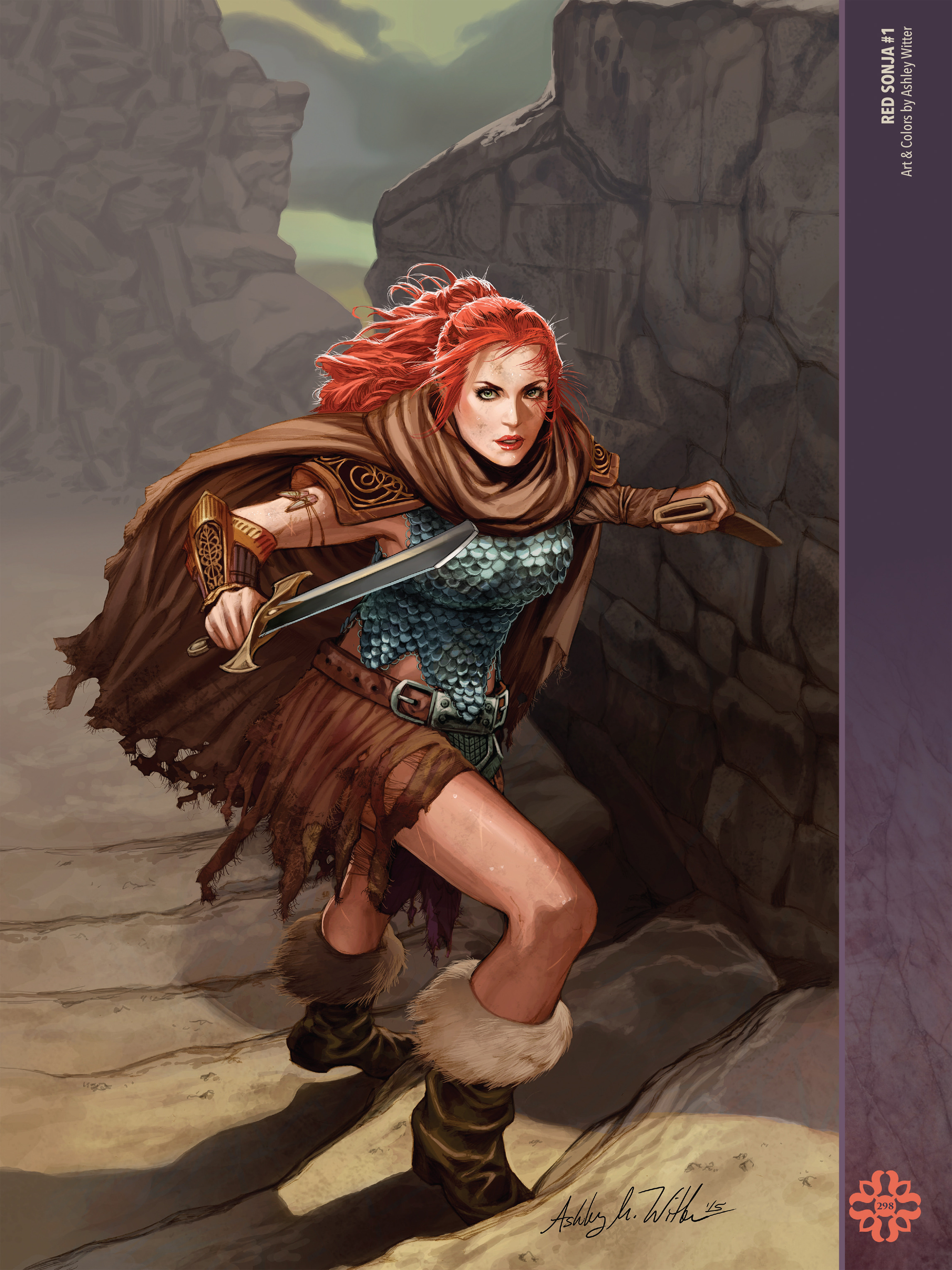 Read online The Art of Red Sonja comic -  Issue # TPB 2 (Part 3) - 99