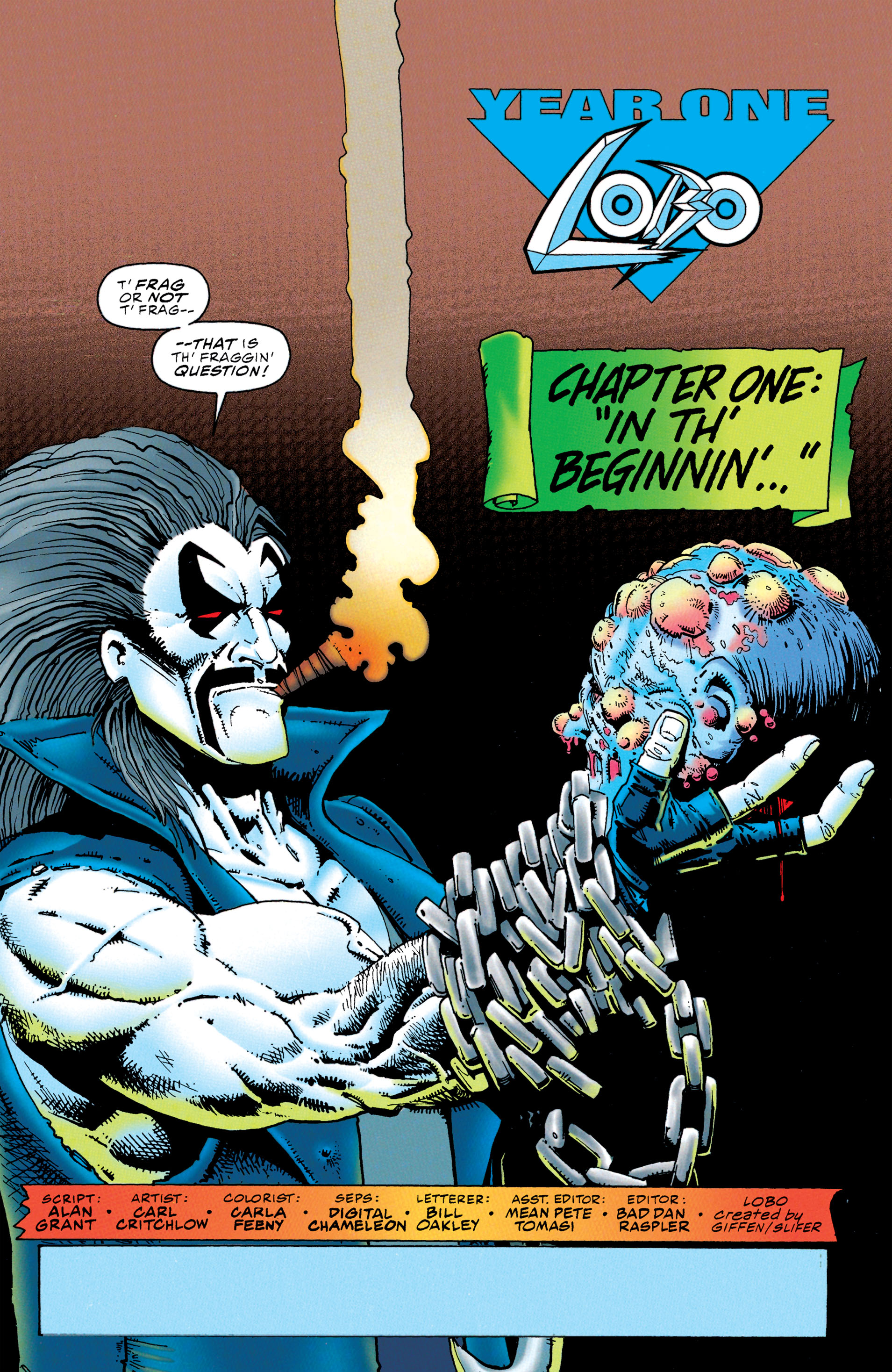 Read online Lobo (1993) comic -  Issue # _Annual 3 - Year One - 4