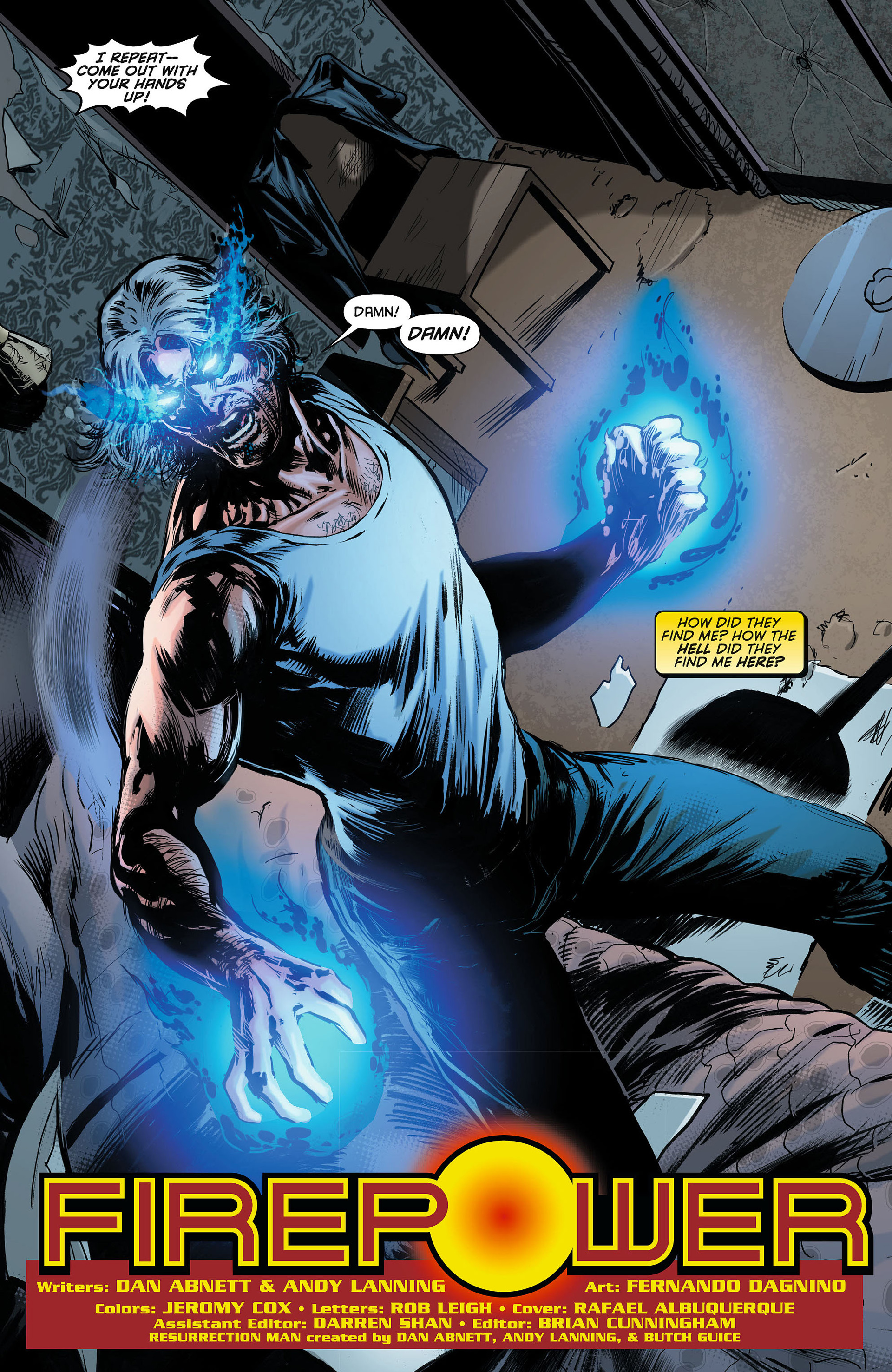 Read online Resurrection Man (2011) comic -  Issue #7 - 3