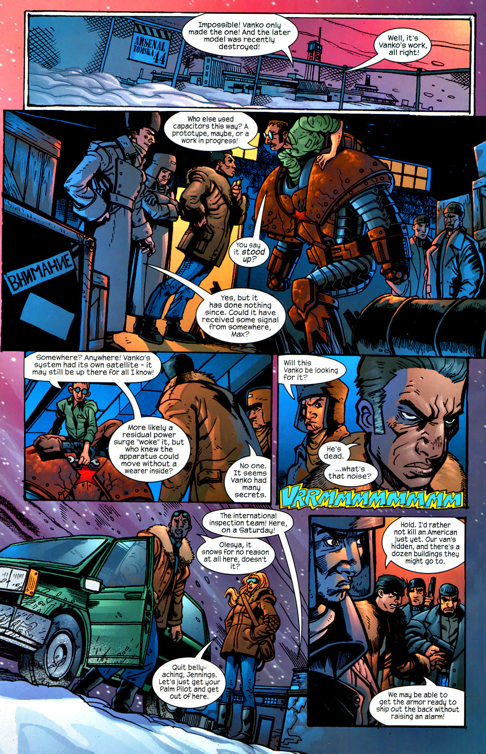 Read online Crimson Dynamo comic -  Issue #1 - 16